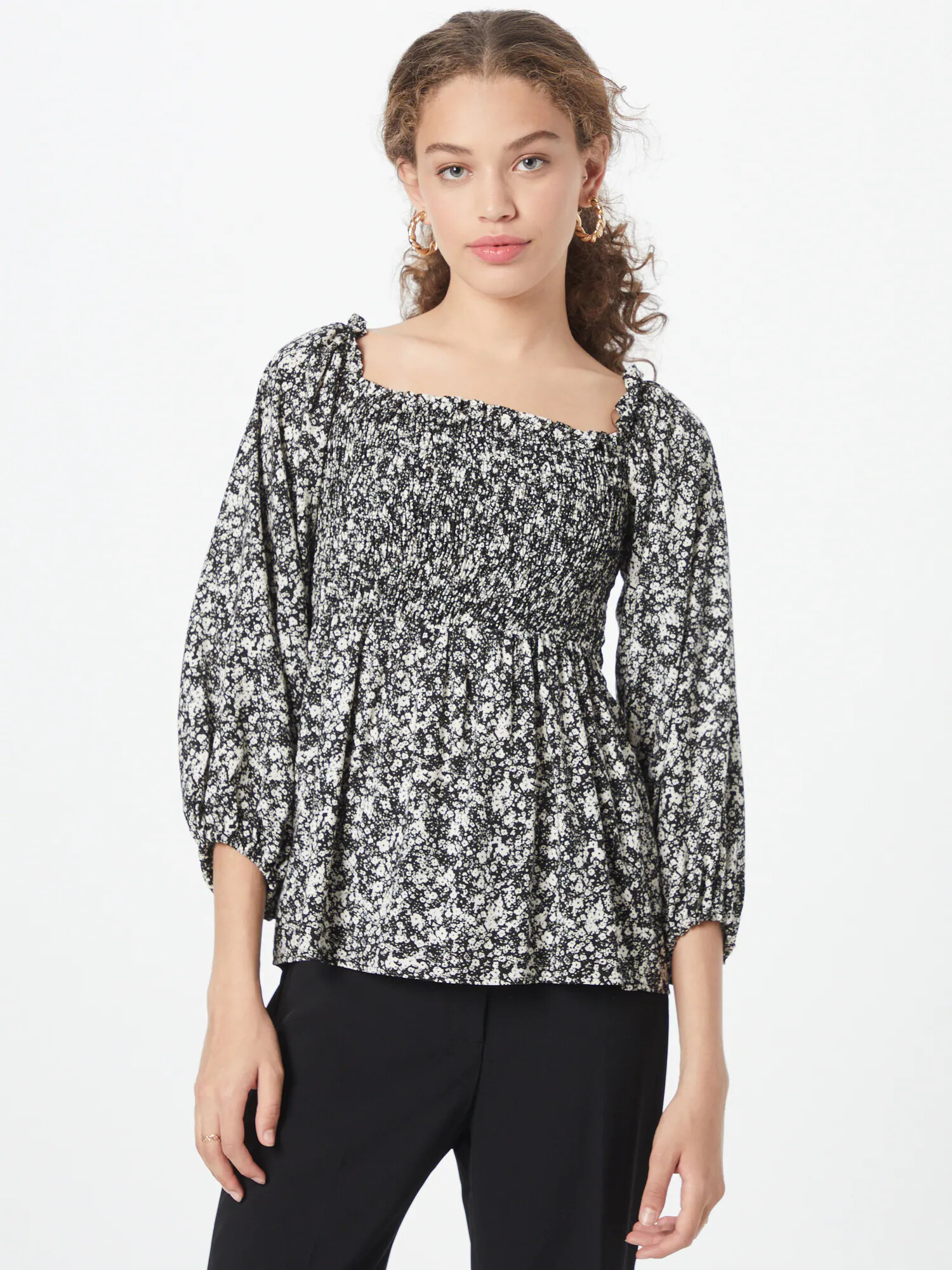 Dorothy Perkins Bluza črna / bela - Pepit.si