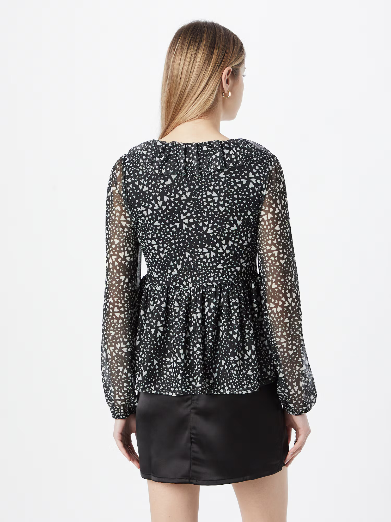 Dorothy Perkins Bluza črna / bela - Pepit.si