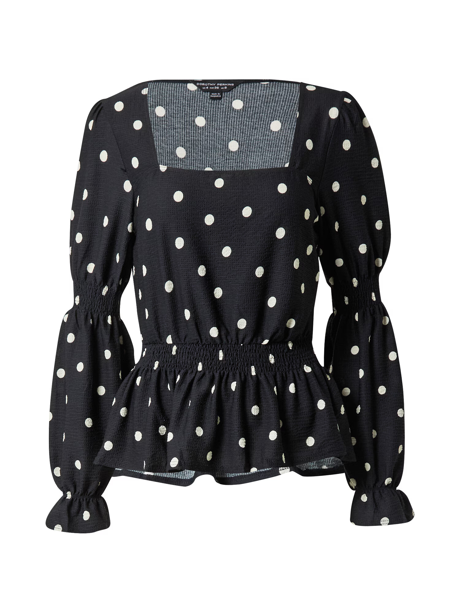 Dorothy Perkins Bluza črna / bela - Pepit.si