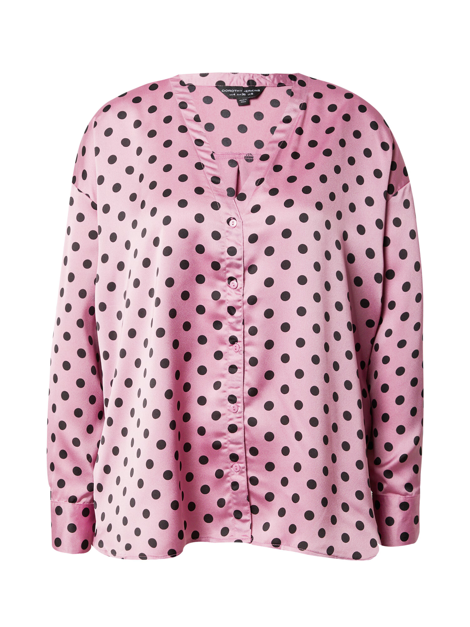 Dorothy Perkins Bluza eozin / črna - Pepit.si