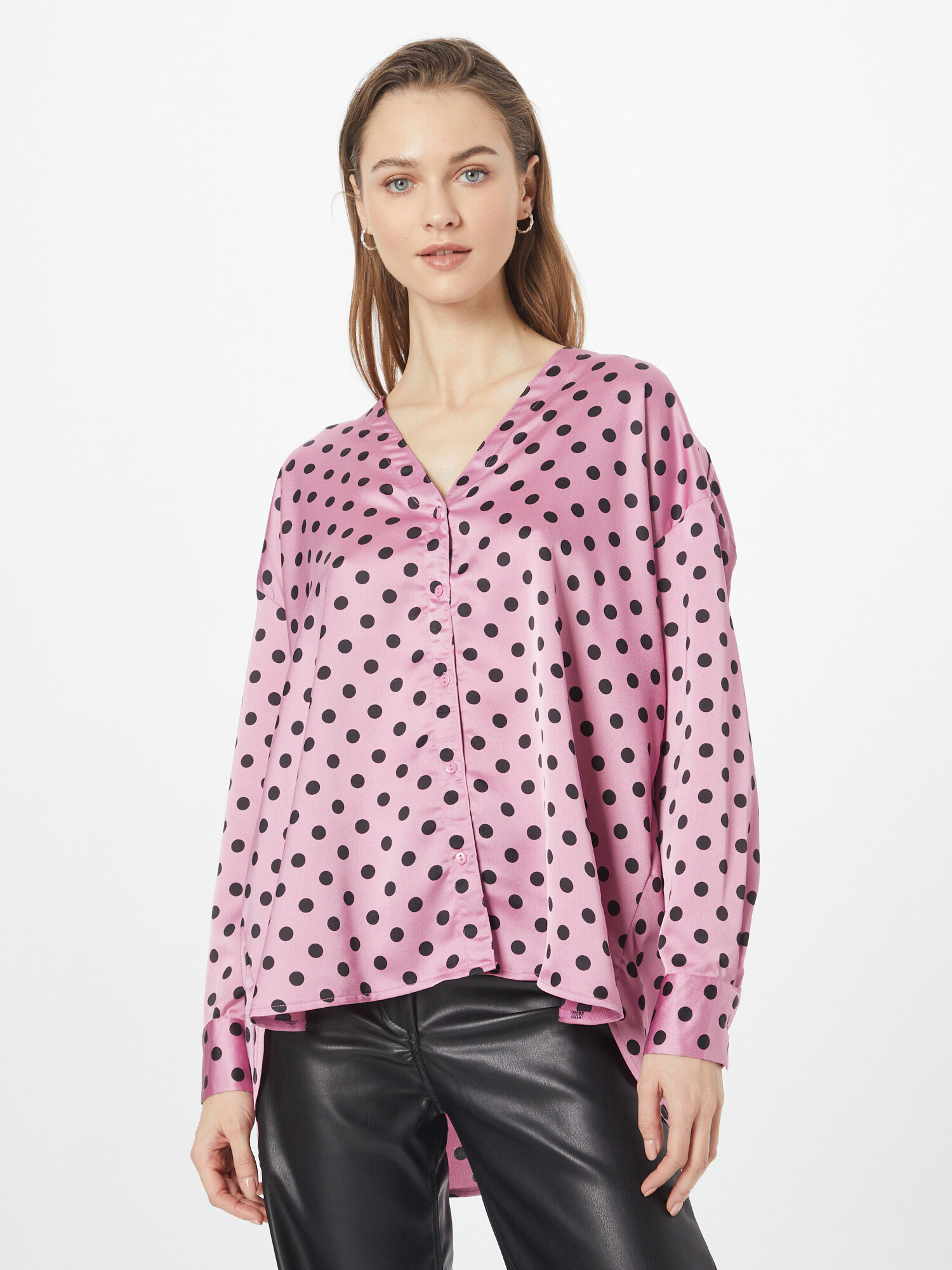 Dorothy Perkins Bluza eozin / črna - Pepit.si