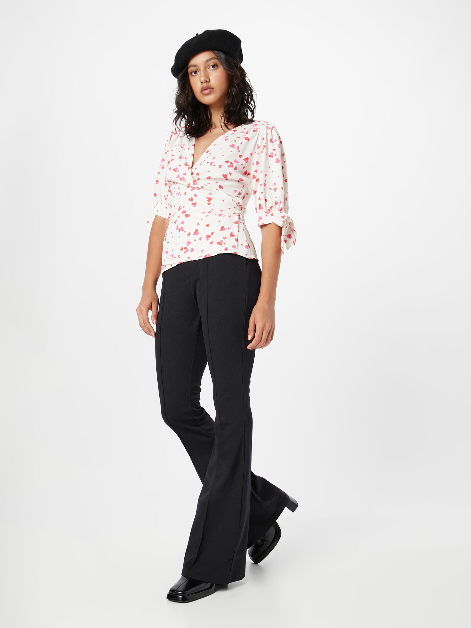 Dorothy Perkins Bluza kremna / roza / rdeča - Pepit.si