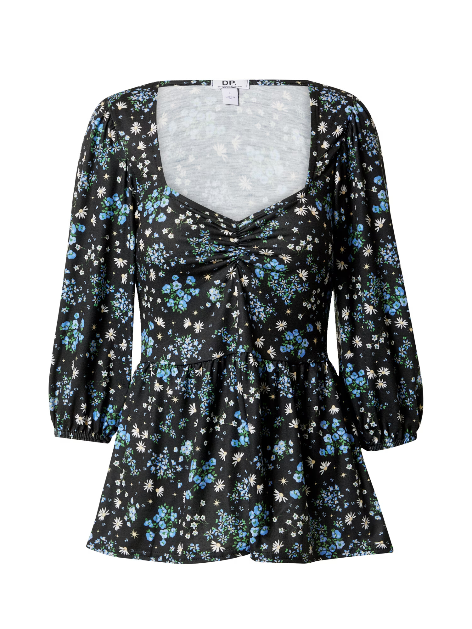 Dorothy Perkins Bluza nočno modra / svetlo modra / svetlo rumena / pastelno zelena - Pepit.si