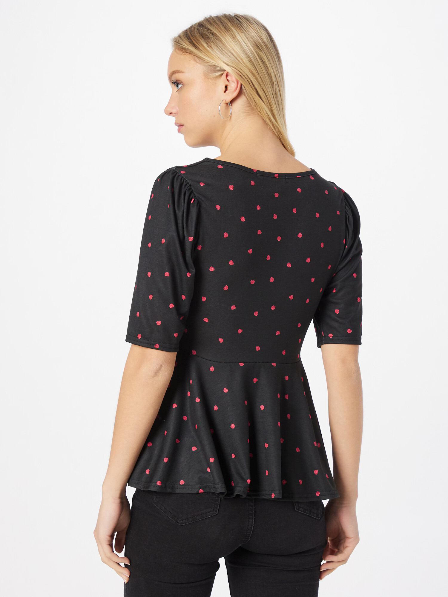 Dorothy Perkins Bluza roza / črna - Pepit.si