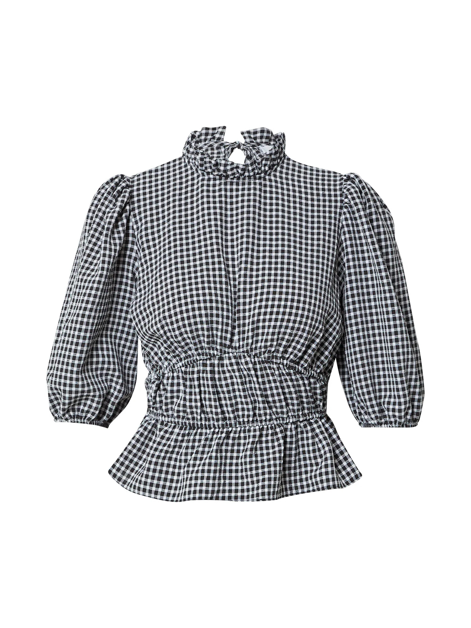 Dorothy Perkins Bluza siva / črna / bela - Pepit.si