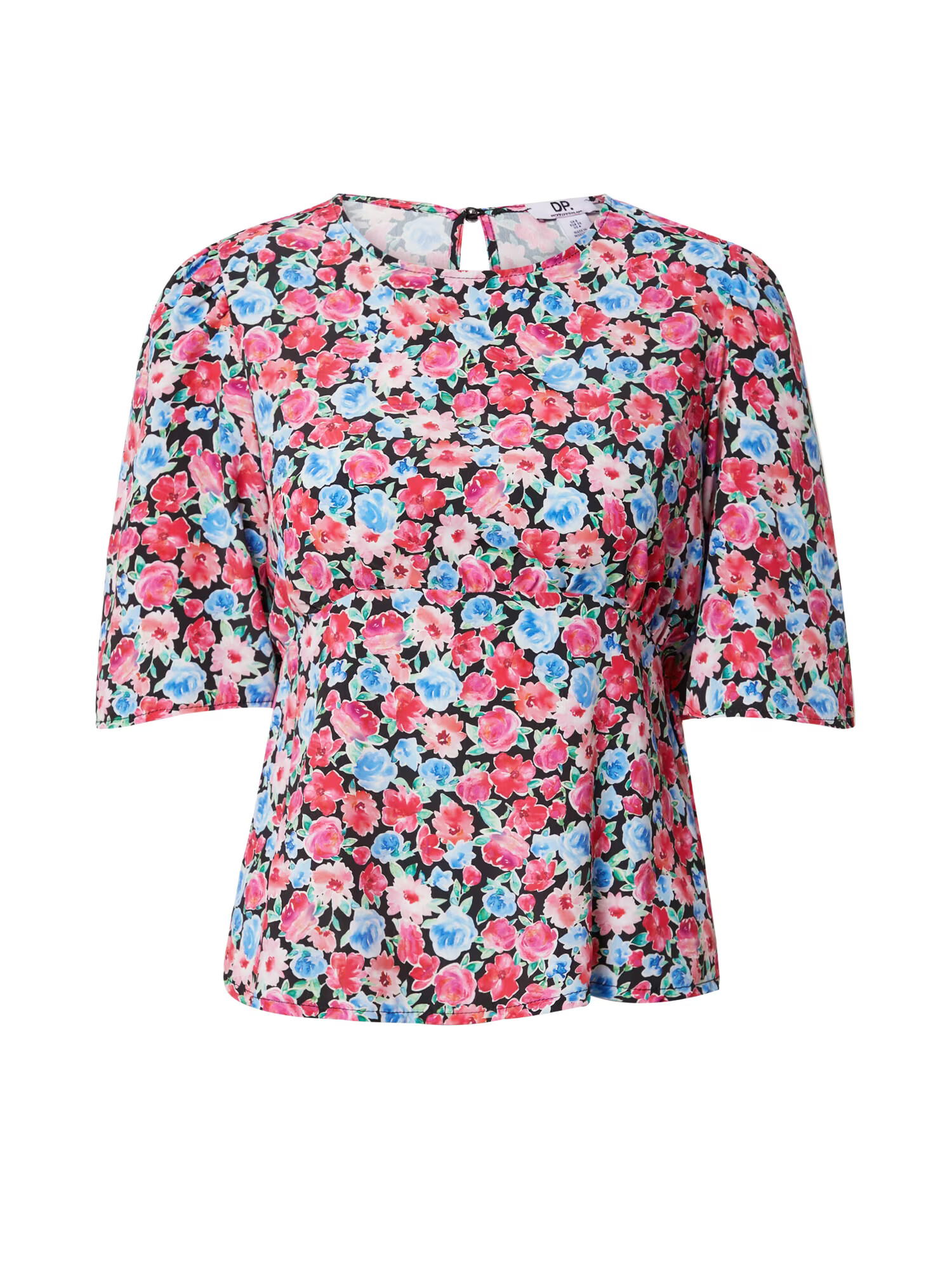 Dorothy Perkins Bluza svetlo modra / roza / črna / bela - Pepit.si