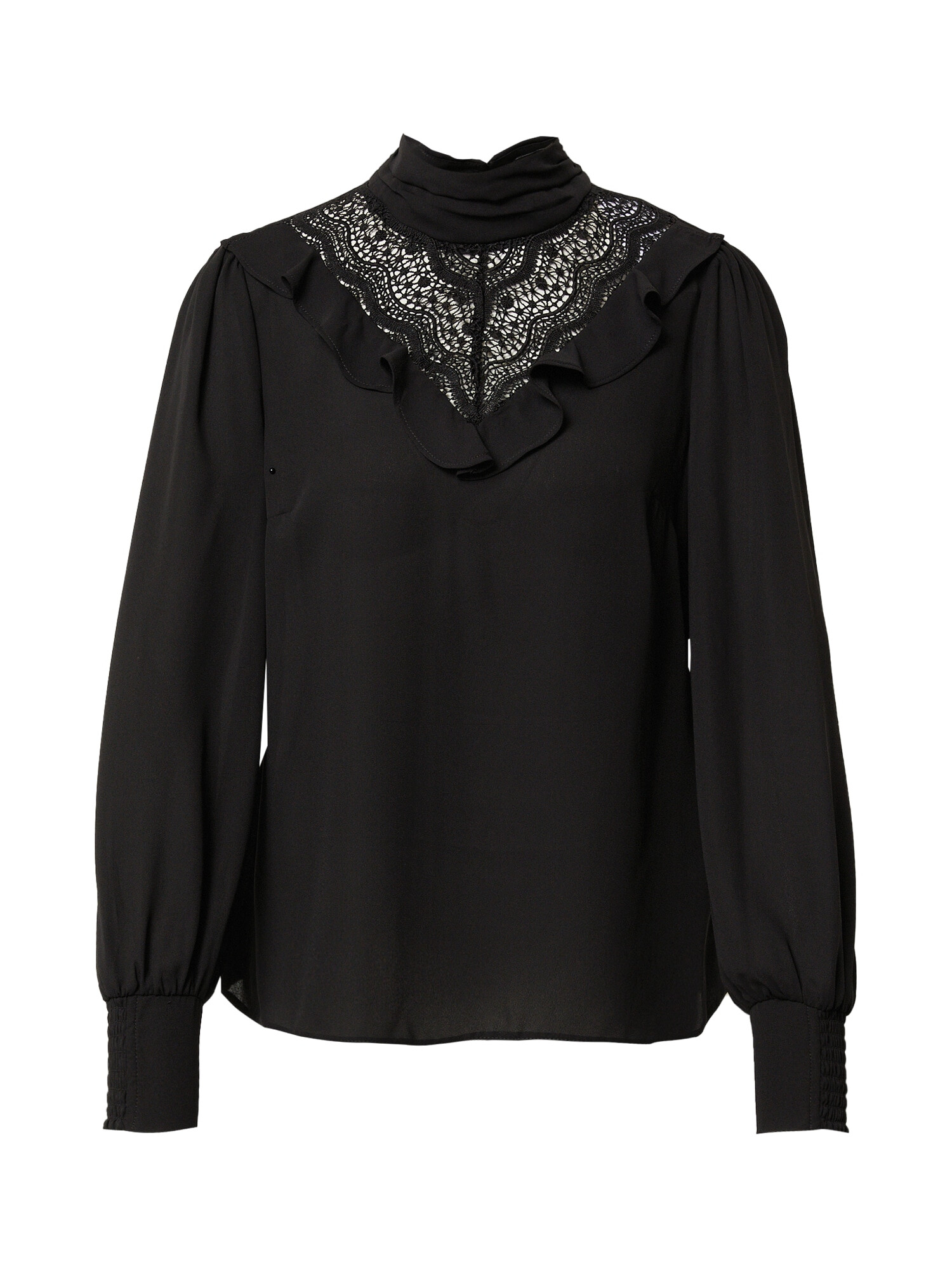 Dorothy Perkins Bluza 'VICTORIANA' črna - Pepit.si