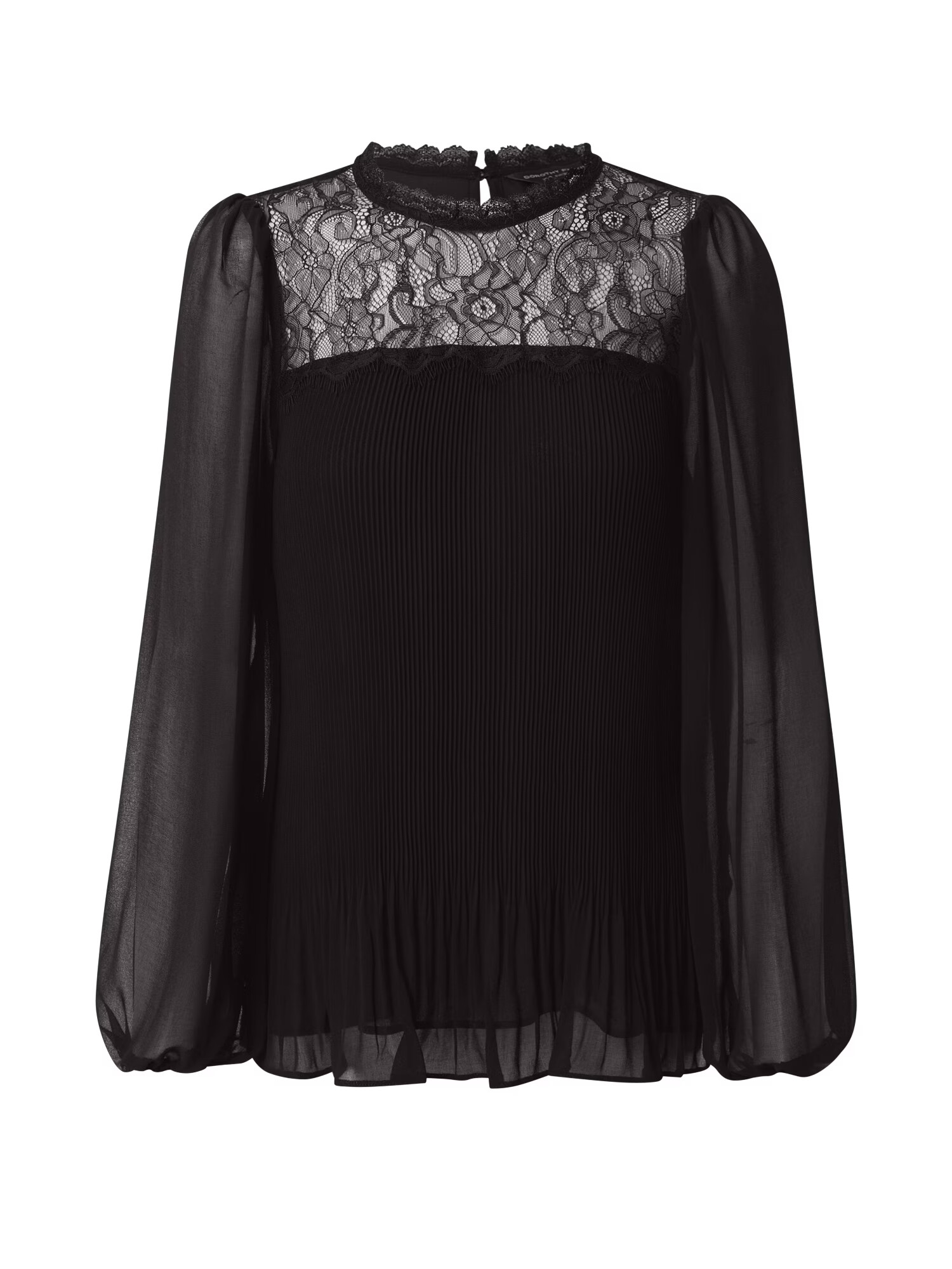 Dorothy Perkins Bluza 'Yoke' črna - Pepit.si