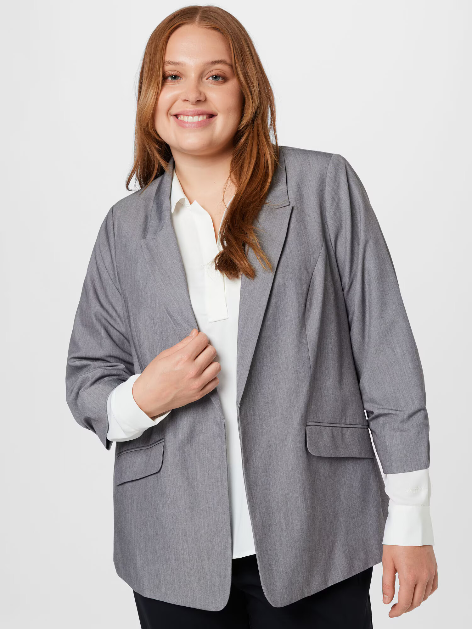 Dorothy Perkins Curve Blazer siva - Pepit.si