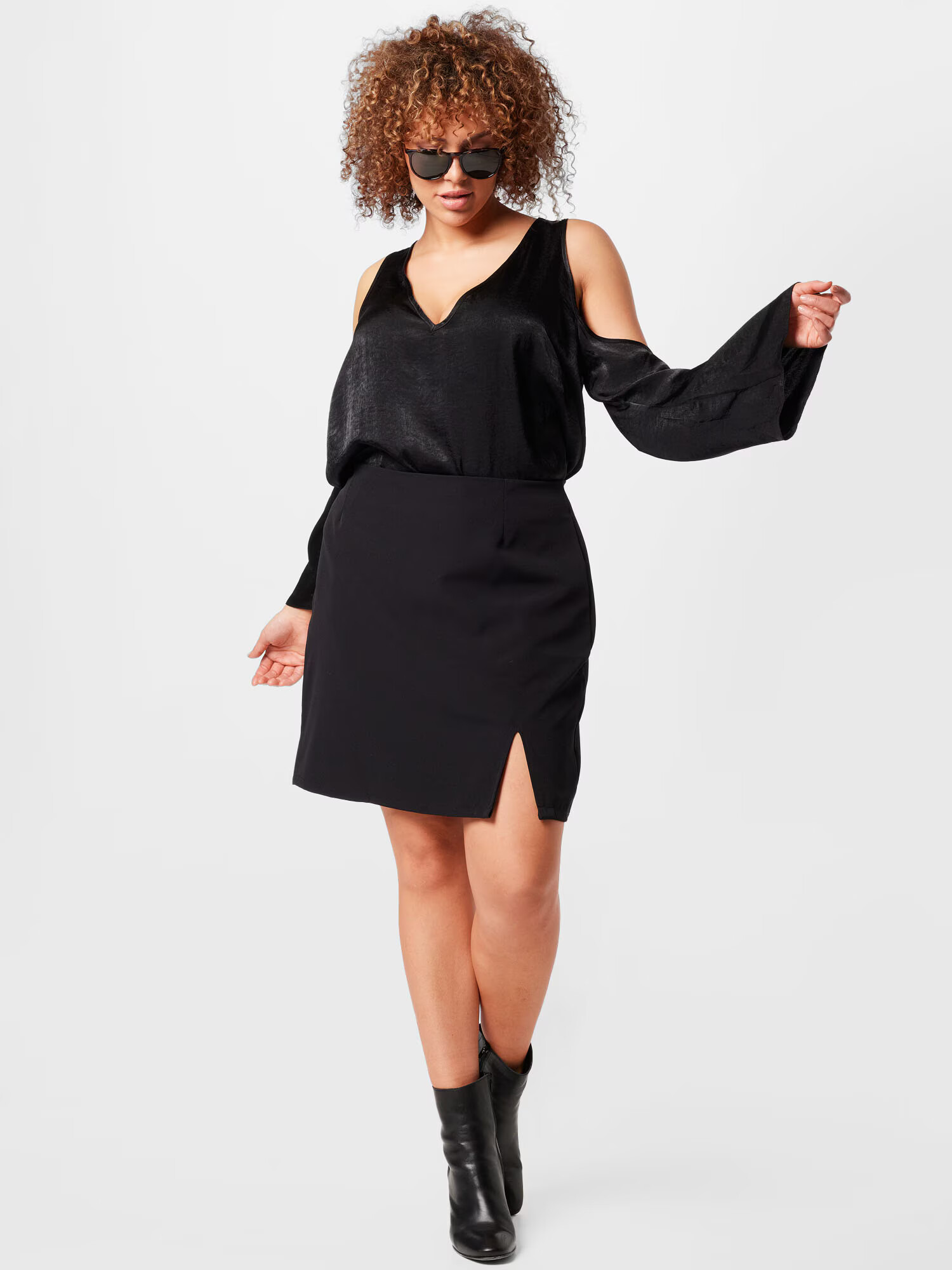 Dorothy Perkins Curve Bluza črna - Pepit.si