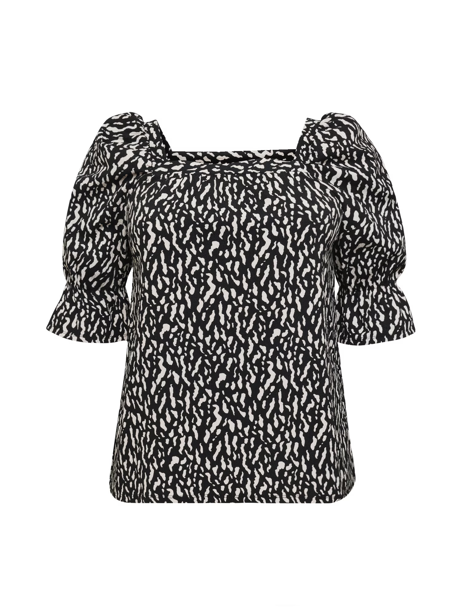 Dorothy Perkins Curve Bluza črna / bela - Pepit.si