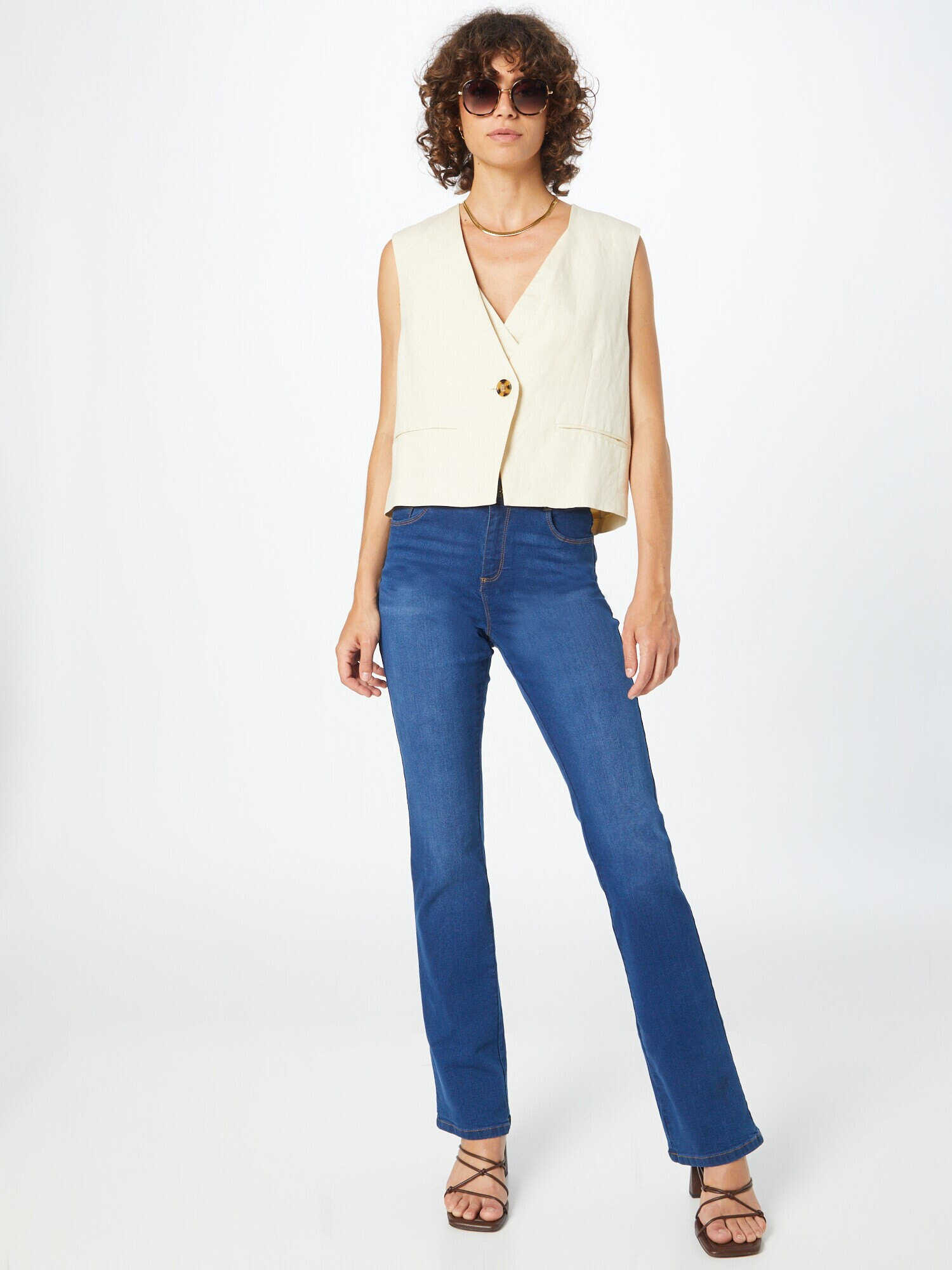 Dorothy Perkins Kavbojke 'Ellis' moder denim - Pepit.si