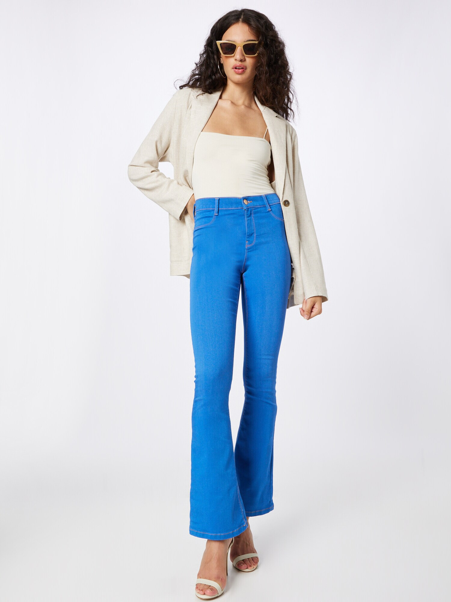 Dorothy Perkins Kavbojke 'Frankie' moder denim - Pepit.si