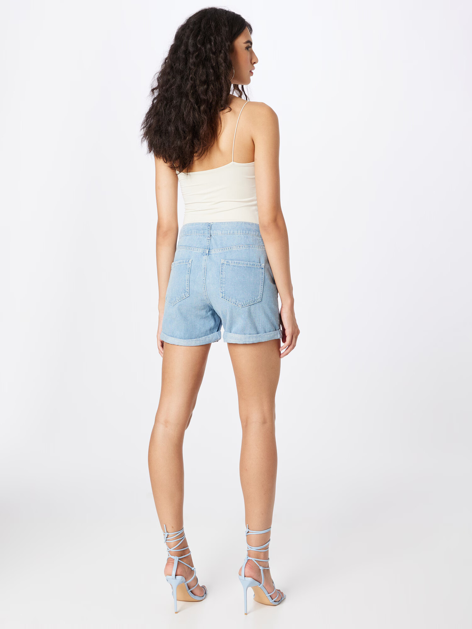 Dorothy Perkins Kavbojke moder denim - Pepit.si