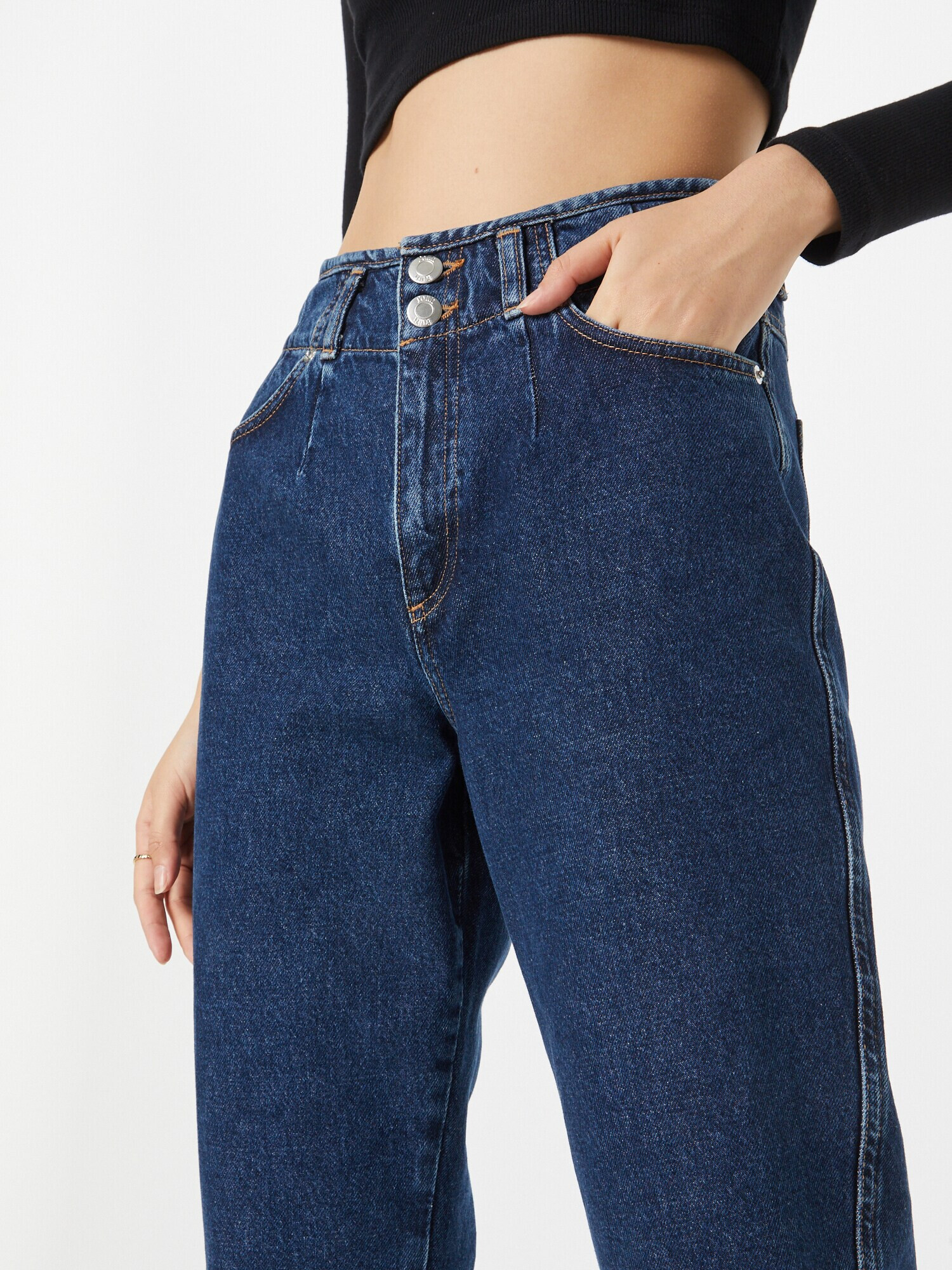 Dorothy Perkins Kavbojke moder denim - Pepit.si