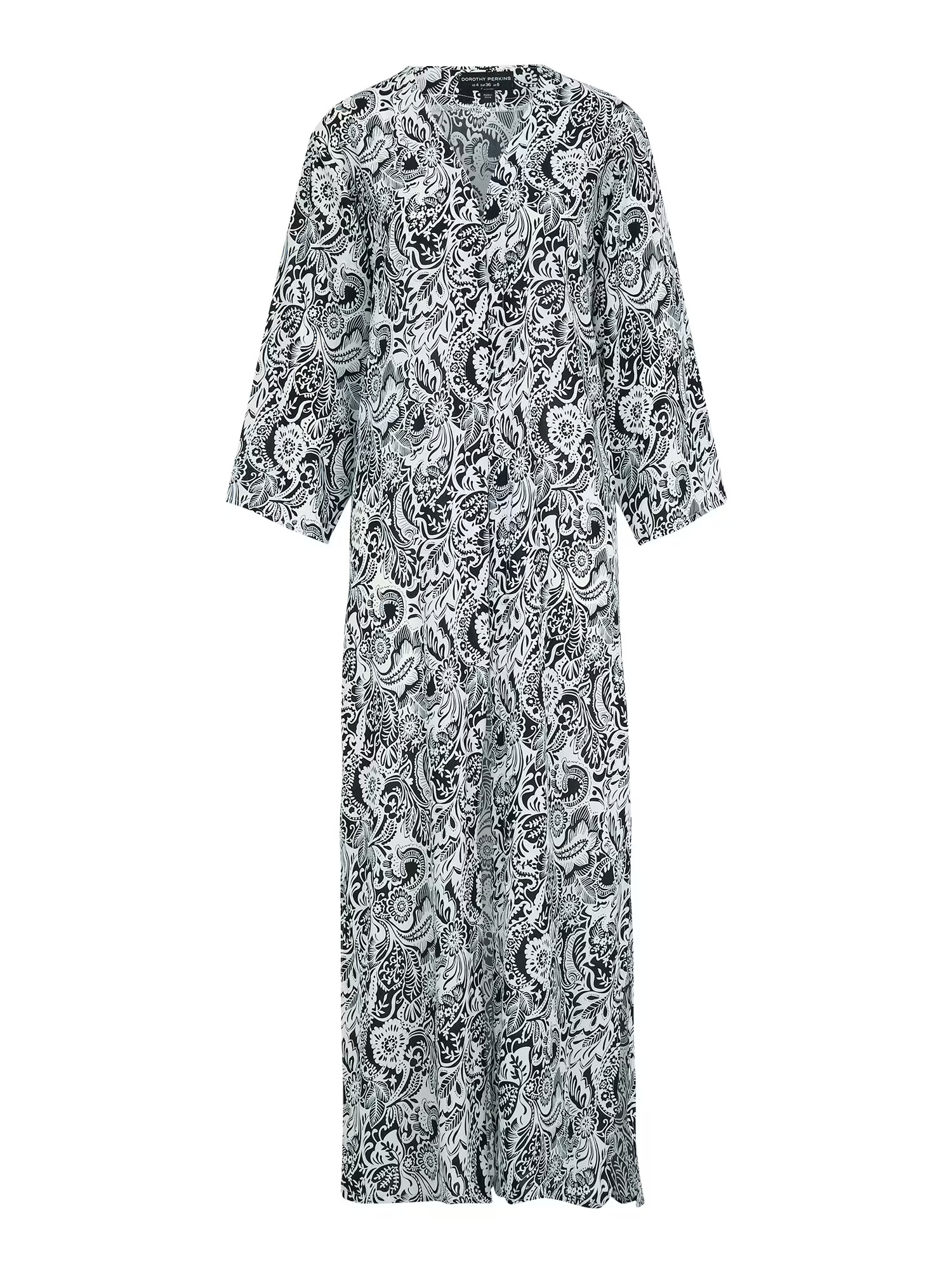 Dorothy Perkins Kimono črna / bela - Pepit.si