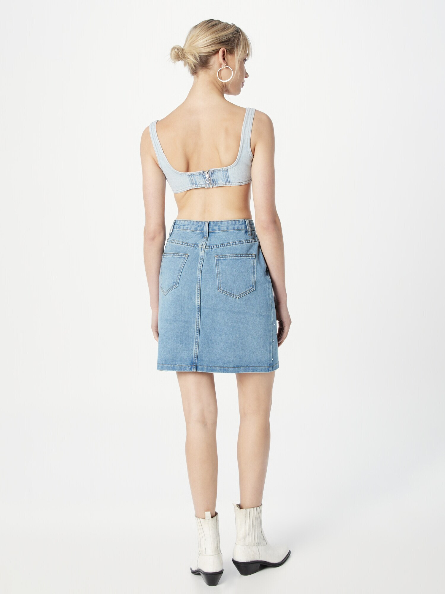 Dorothy Perkins Krilo moder denim / rumena / svetlo siva / roza - Pepit.si