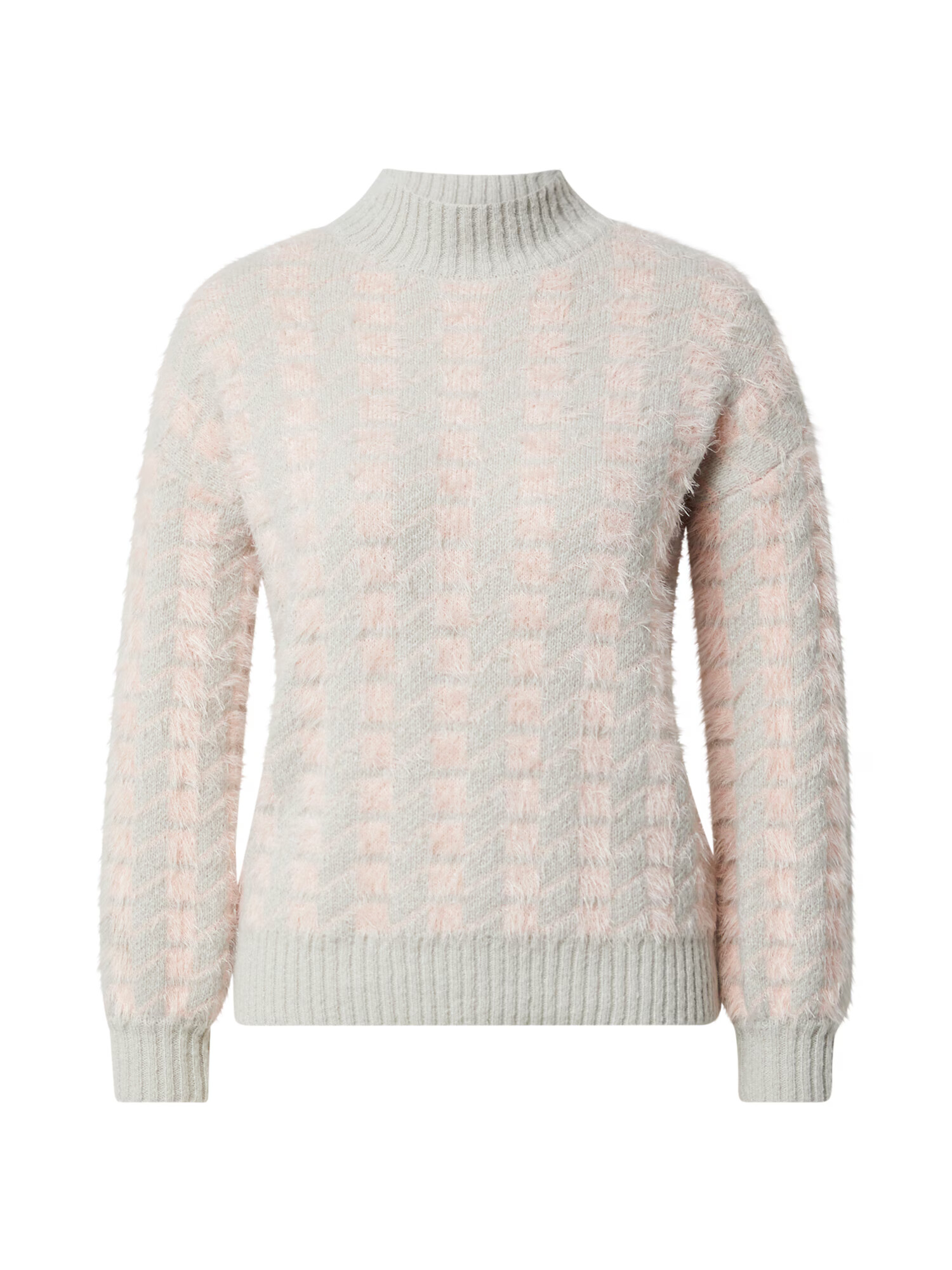 Dorothy Perkins Pulover 'Dogtooth' pastelno zelena / pastelno roza - Pepit.si