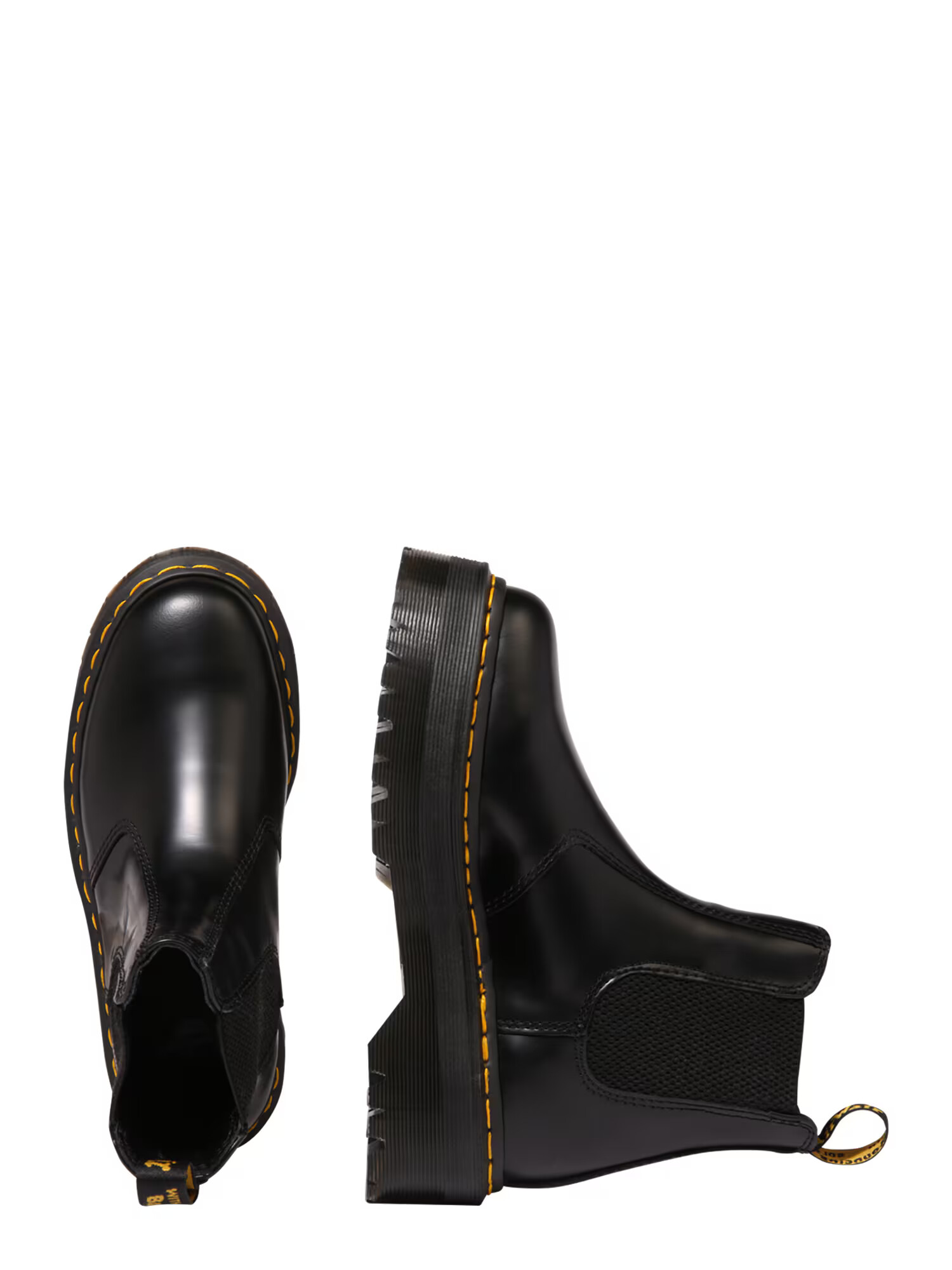 Dr. Martens Chelsea škornji rumena / črna - Pepit.si