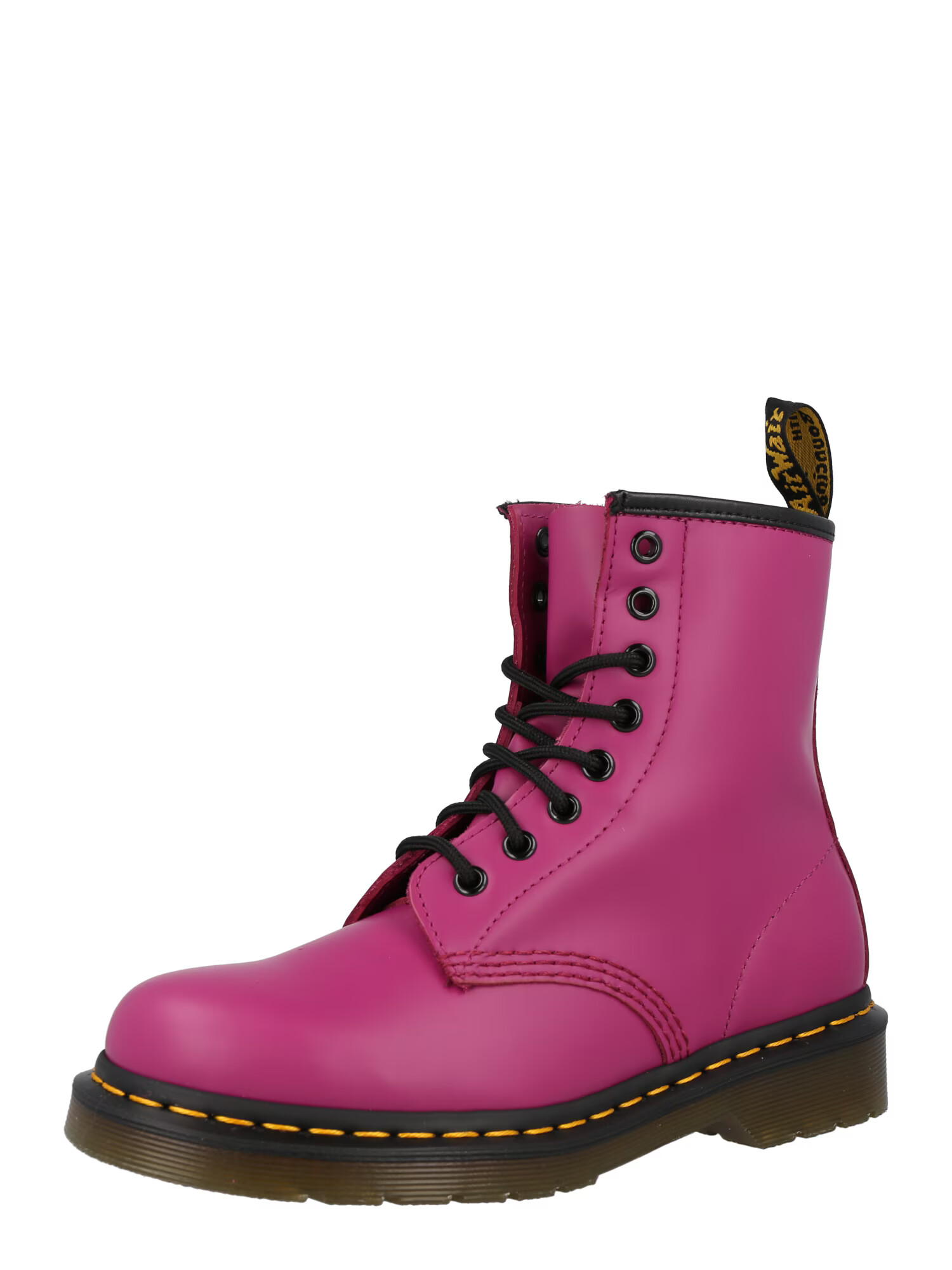 Dr. Martens Gležnarji z vezalkami '1460' fuksija - Pepit.si