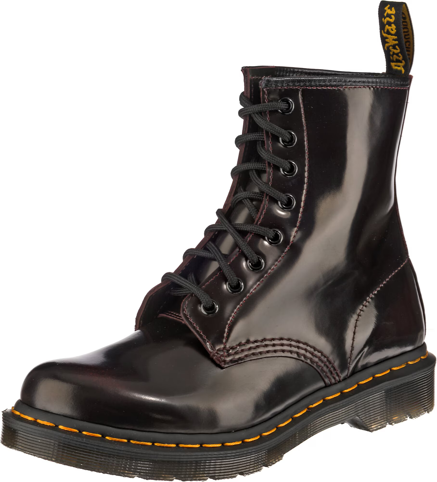 Dr. Martens Gležnarji z vezalkami bordo - Pepit.si