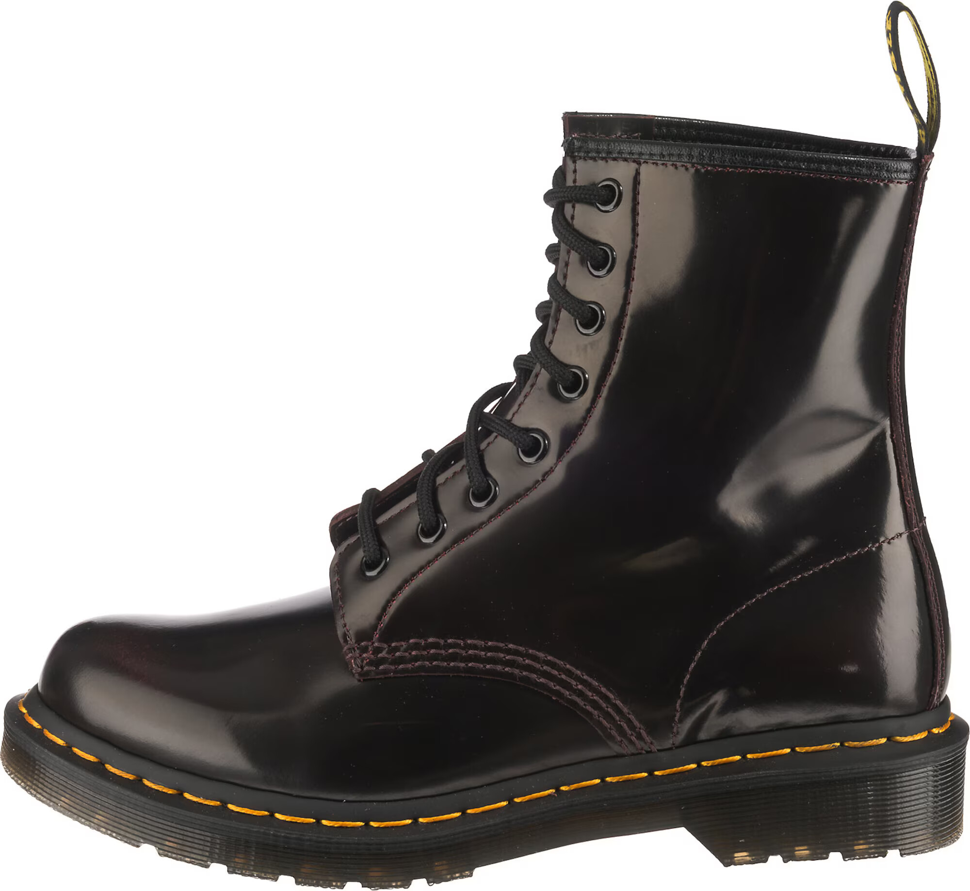 Dr. Martens Gležnarji z vezalkami bordo - Pepit.si