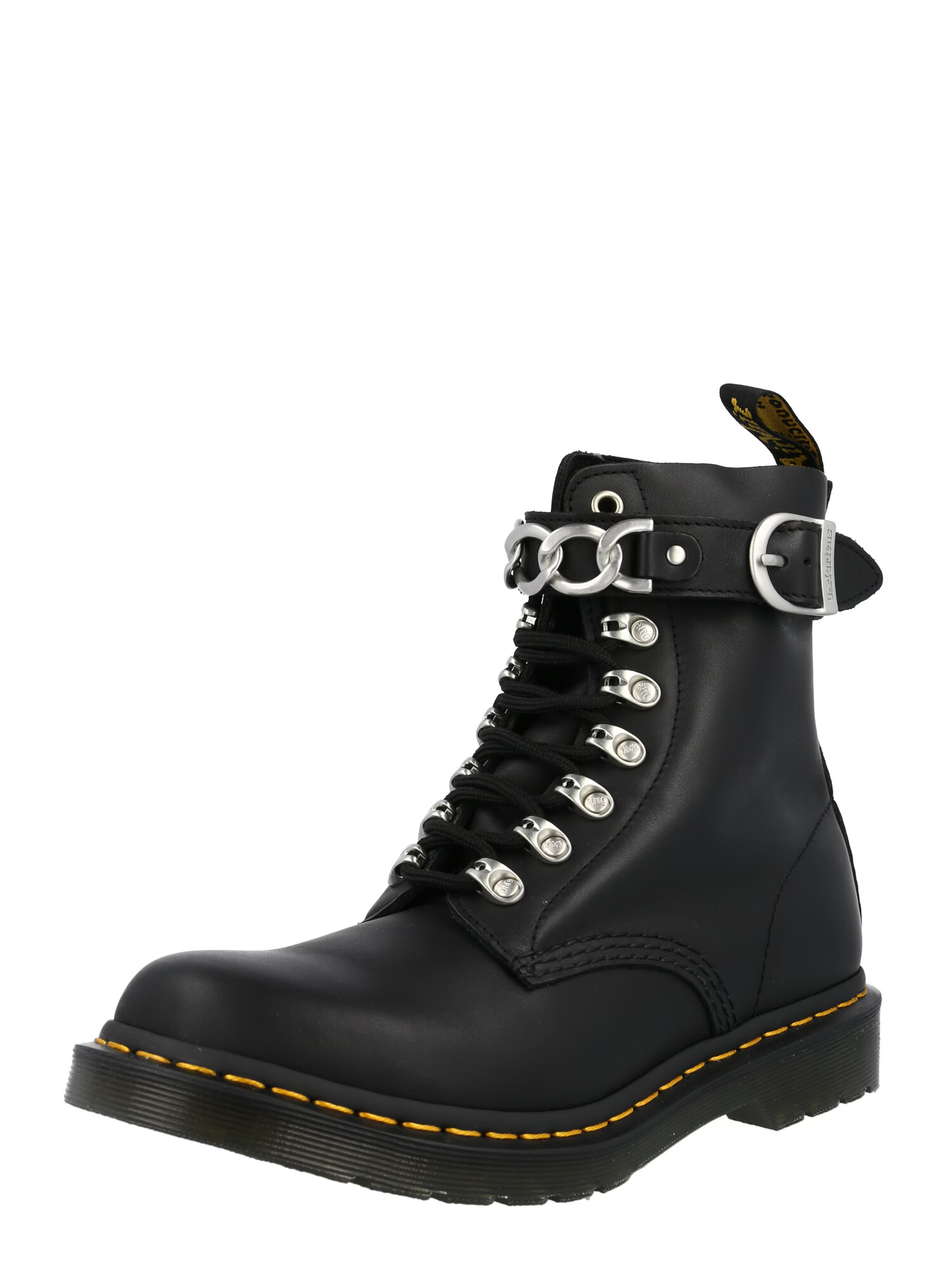 Dr. Martens Gležnarji z vezalkami črna - Pepit.si