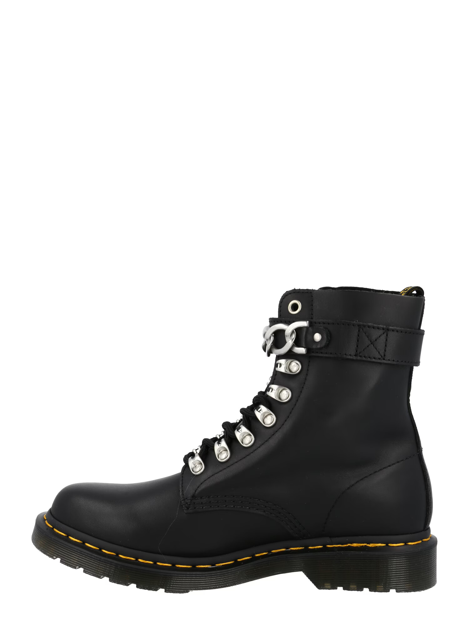 Dr. Martens Gležnarji z vezalkami črna - Pepit.si