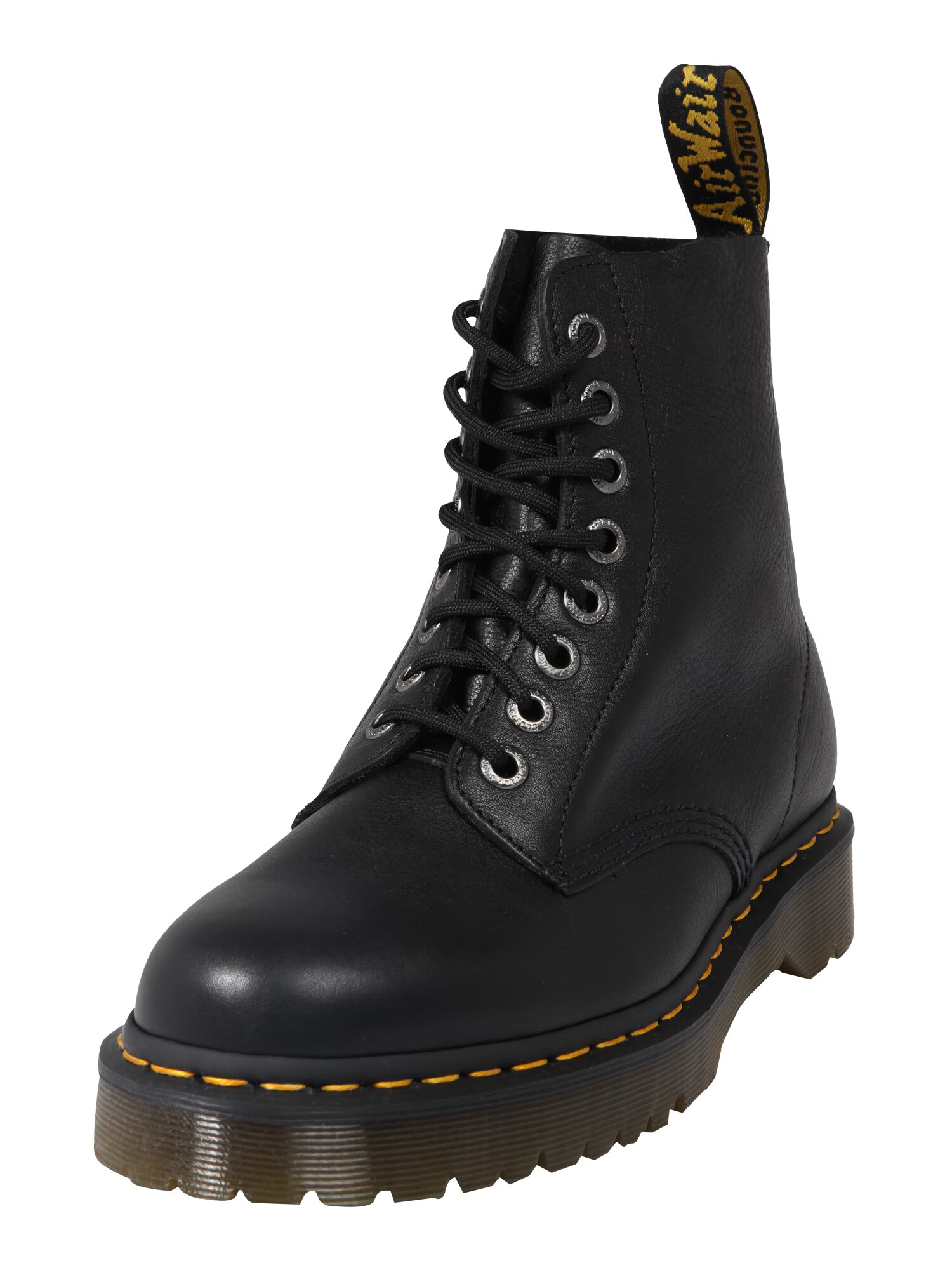 Dr. Martens Gležnarji z vezalkami 'Pascal' rumena / črna - Pepit.si