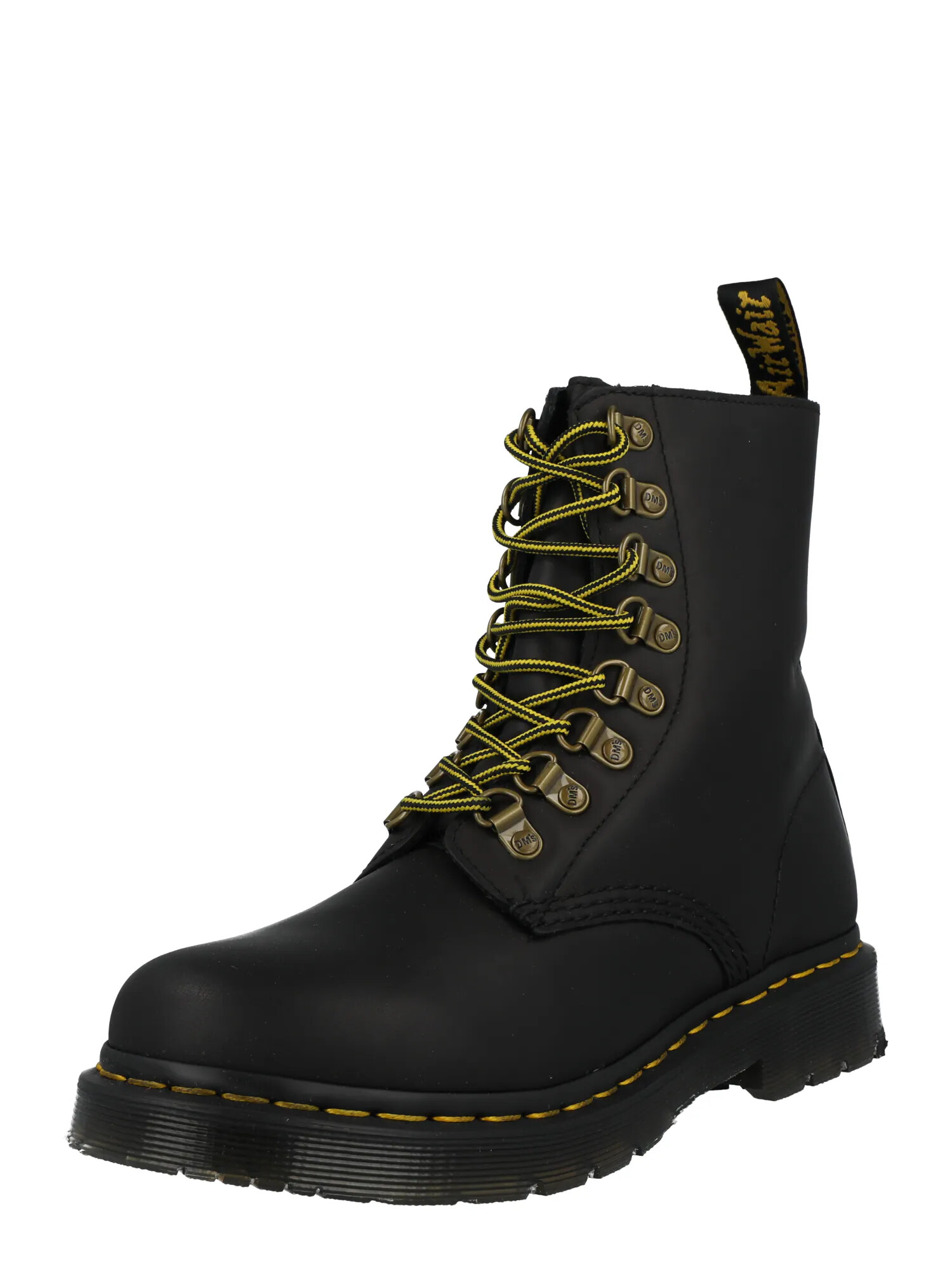 Dr. Martens Gležnarji z vezalkami 'Pascal' rumena / črna - Pepit.si