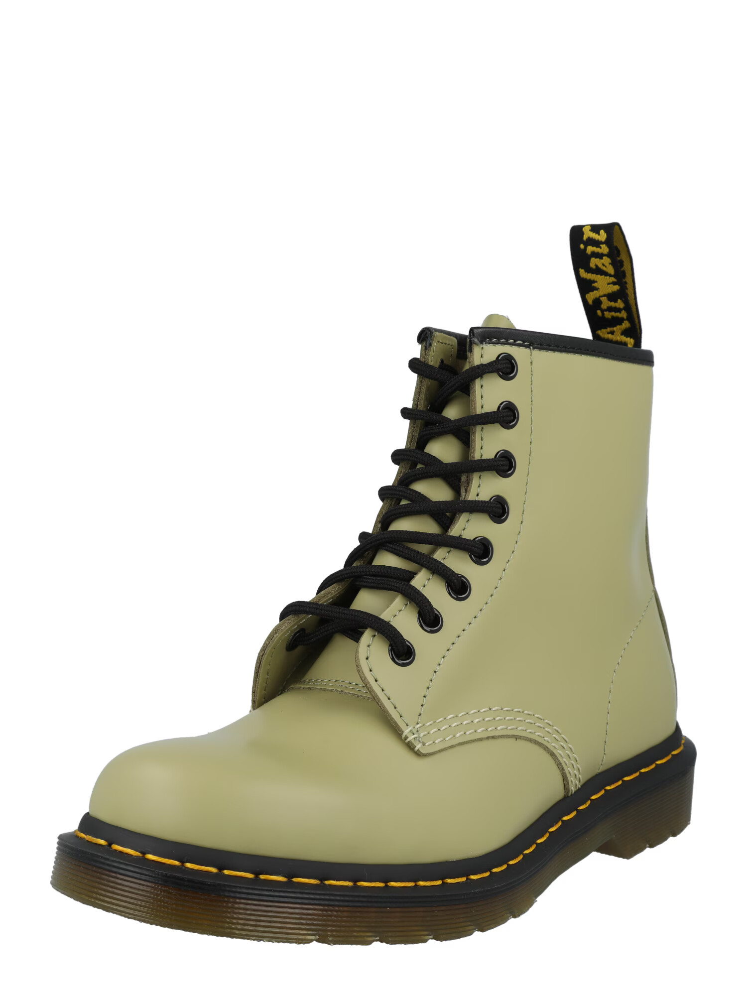 Dr. Martens Gležnarji z vezalkami rjava / rumena / zelena / črna - Pepit.si