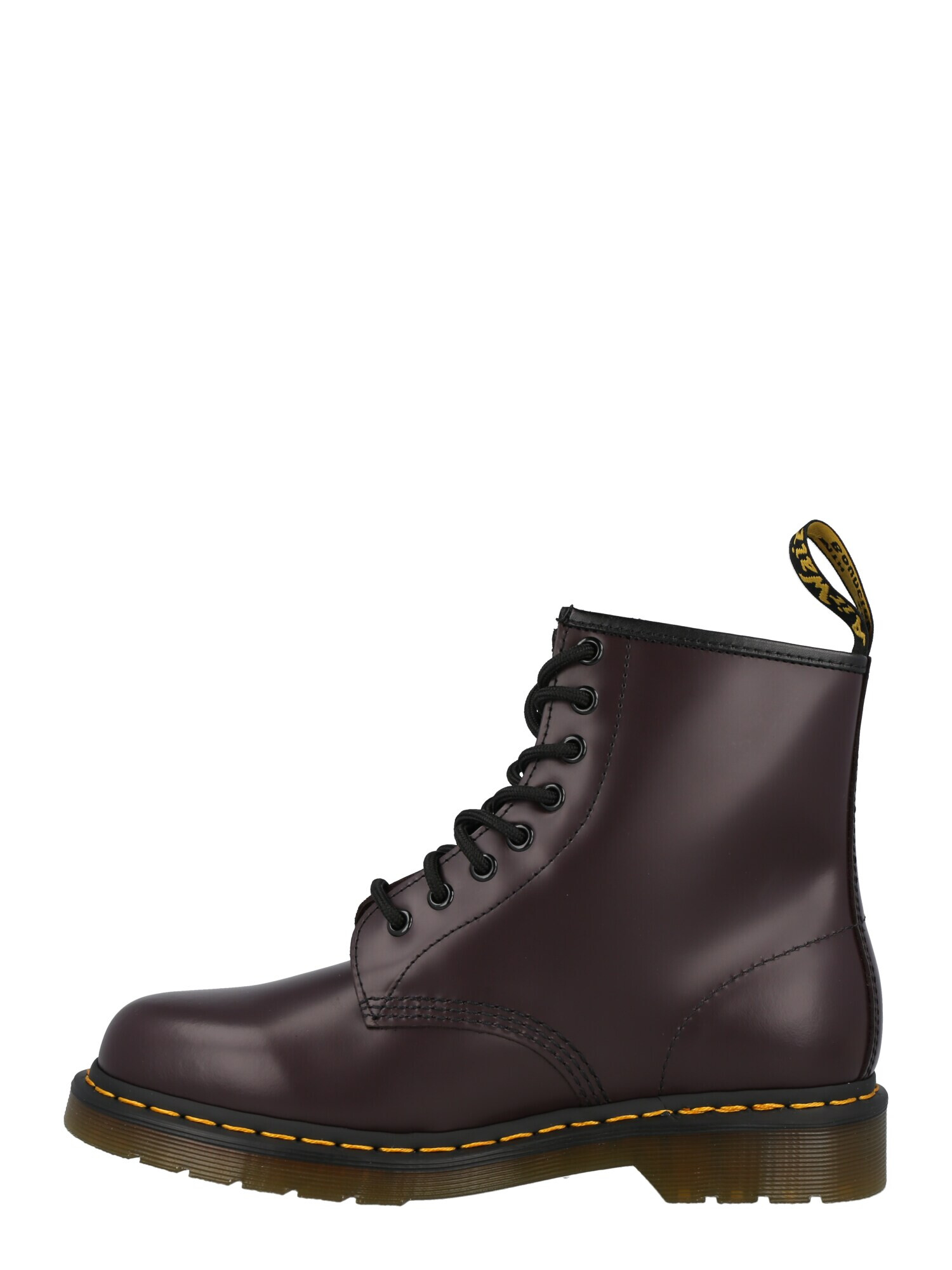 Dr. Martens Gležnarji z vezalkami rumena / burgund / črna - Pepit.si