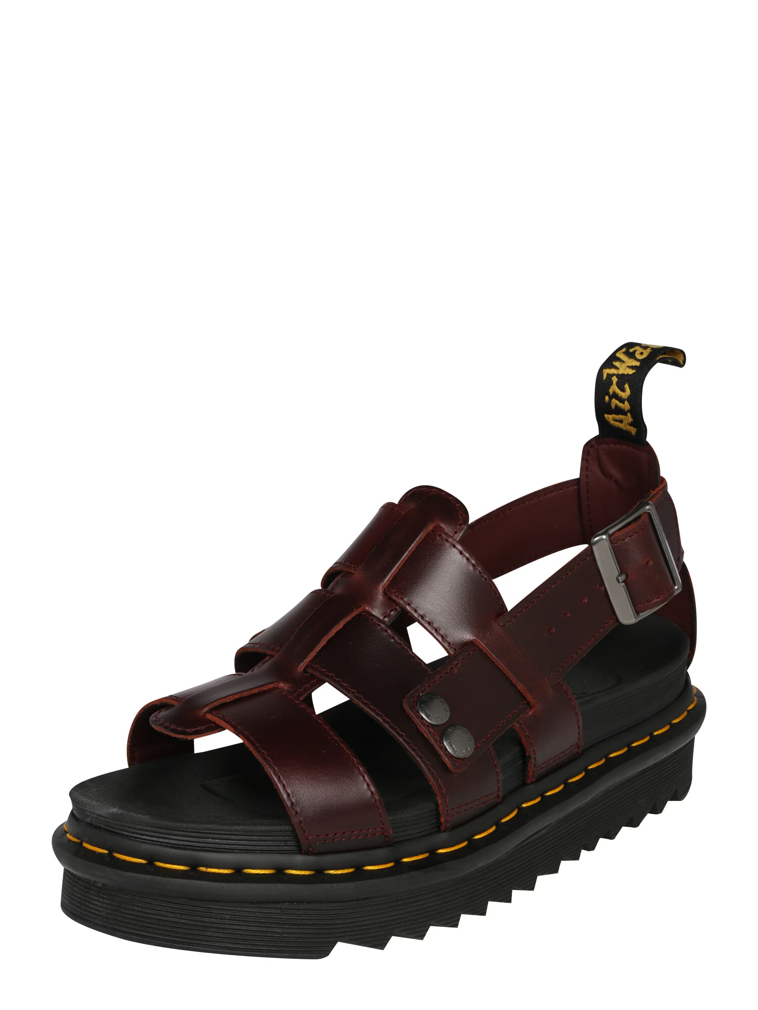 Dr. Martens Sandali 'Terry' rumena / vinsko rdeča - Pepit.si