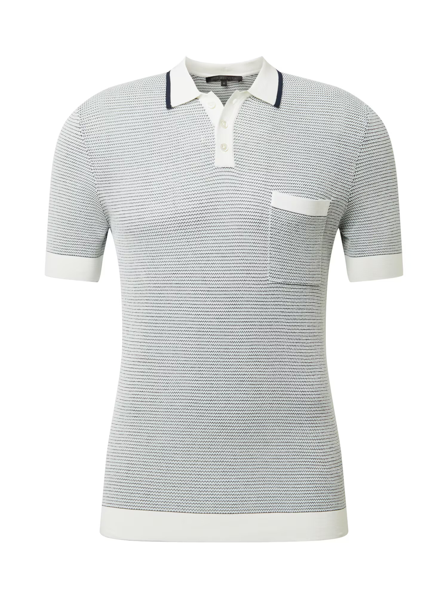 DRYKORN Poloshirt 'DUKAN' nočno modra / bela - Pepit.si