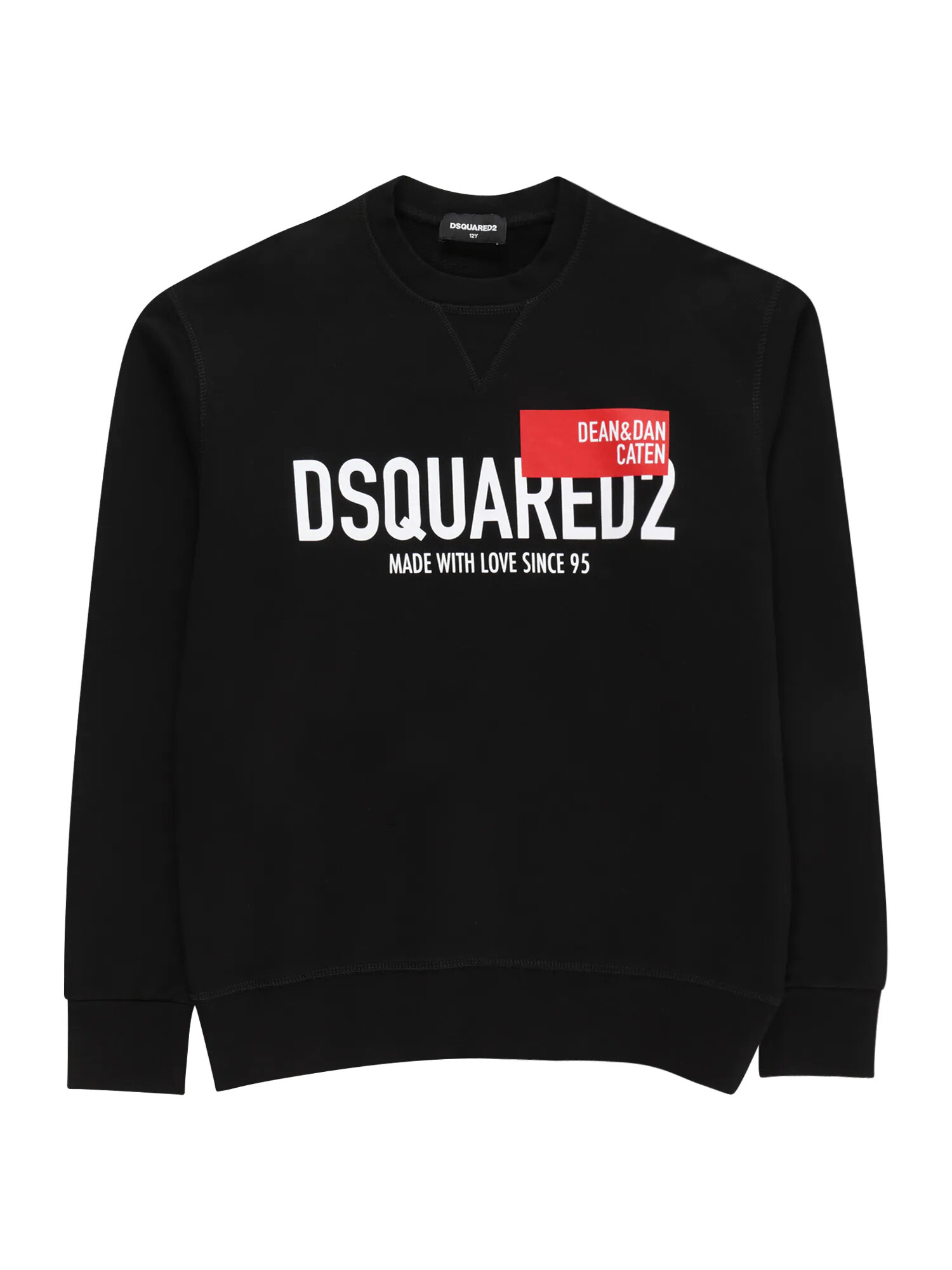 DSQUARED2 Majica rdeča / črna / bela - Pepit.si