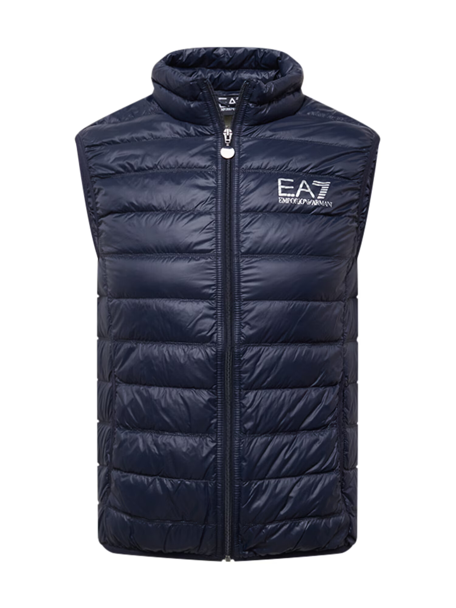 EA7 Emporio Armani Brezrokavnik temno modra / bela - Pepit.si