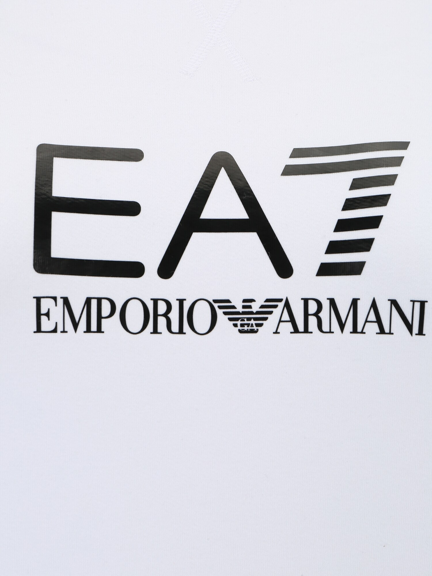 EA7 Emporio Armani Majica črna / bela - Pepit.si