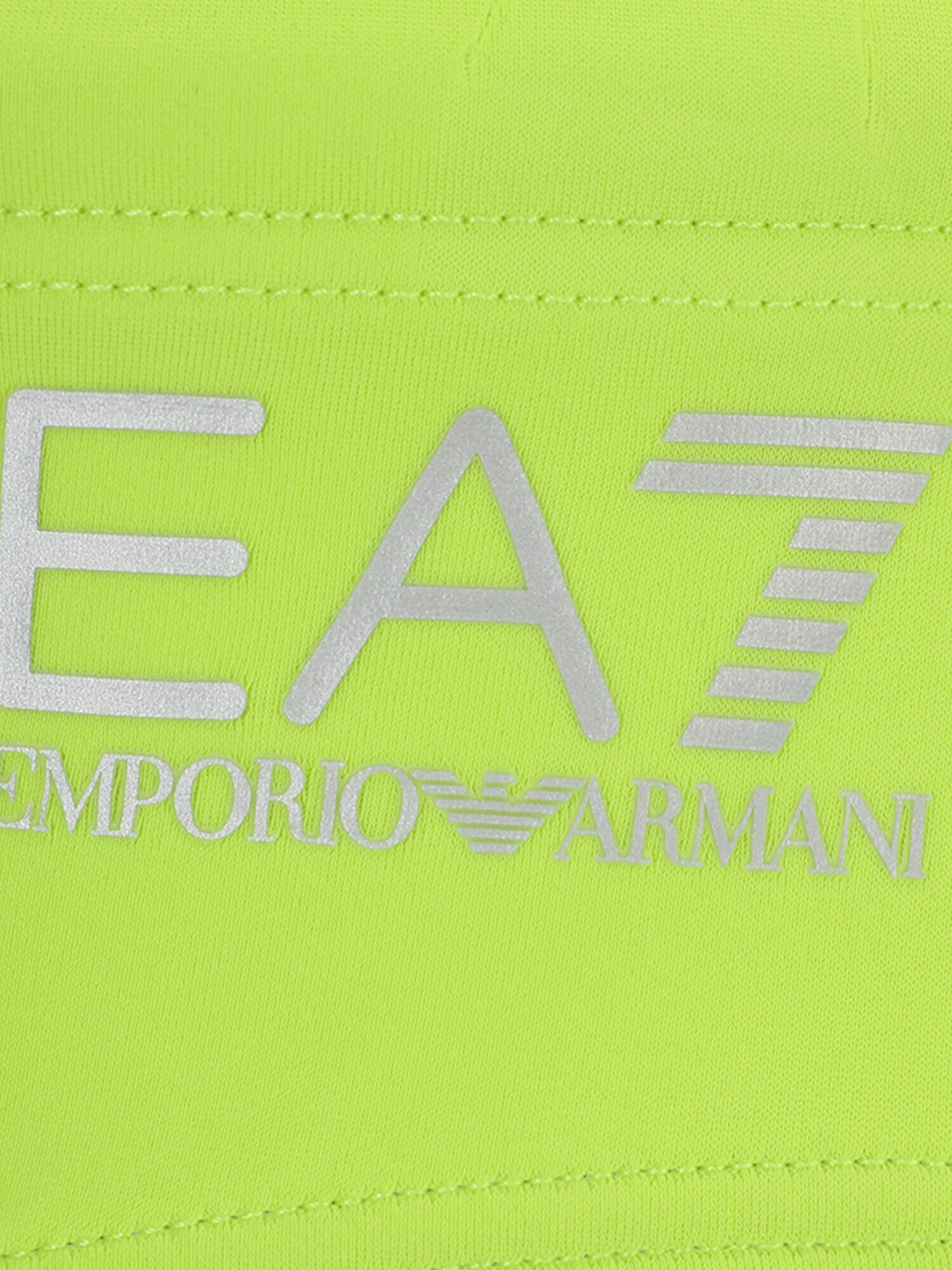 EA7 Emporio Armani Športne spodnjice siva / limeta - Pepit.si