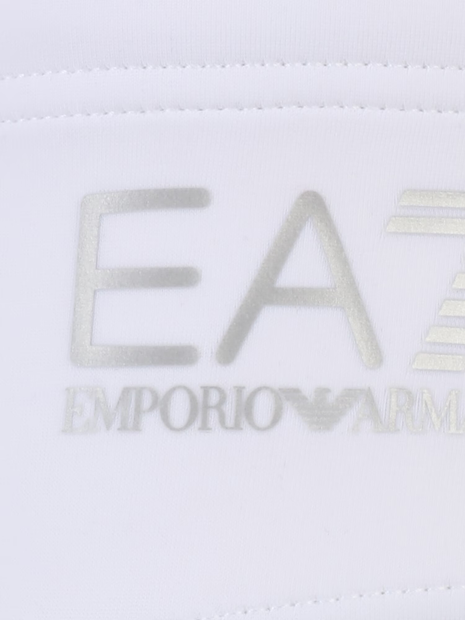 EA7 Emporio Armani Športne spodnjice srebrno-siva / bela - Pepit.si