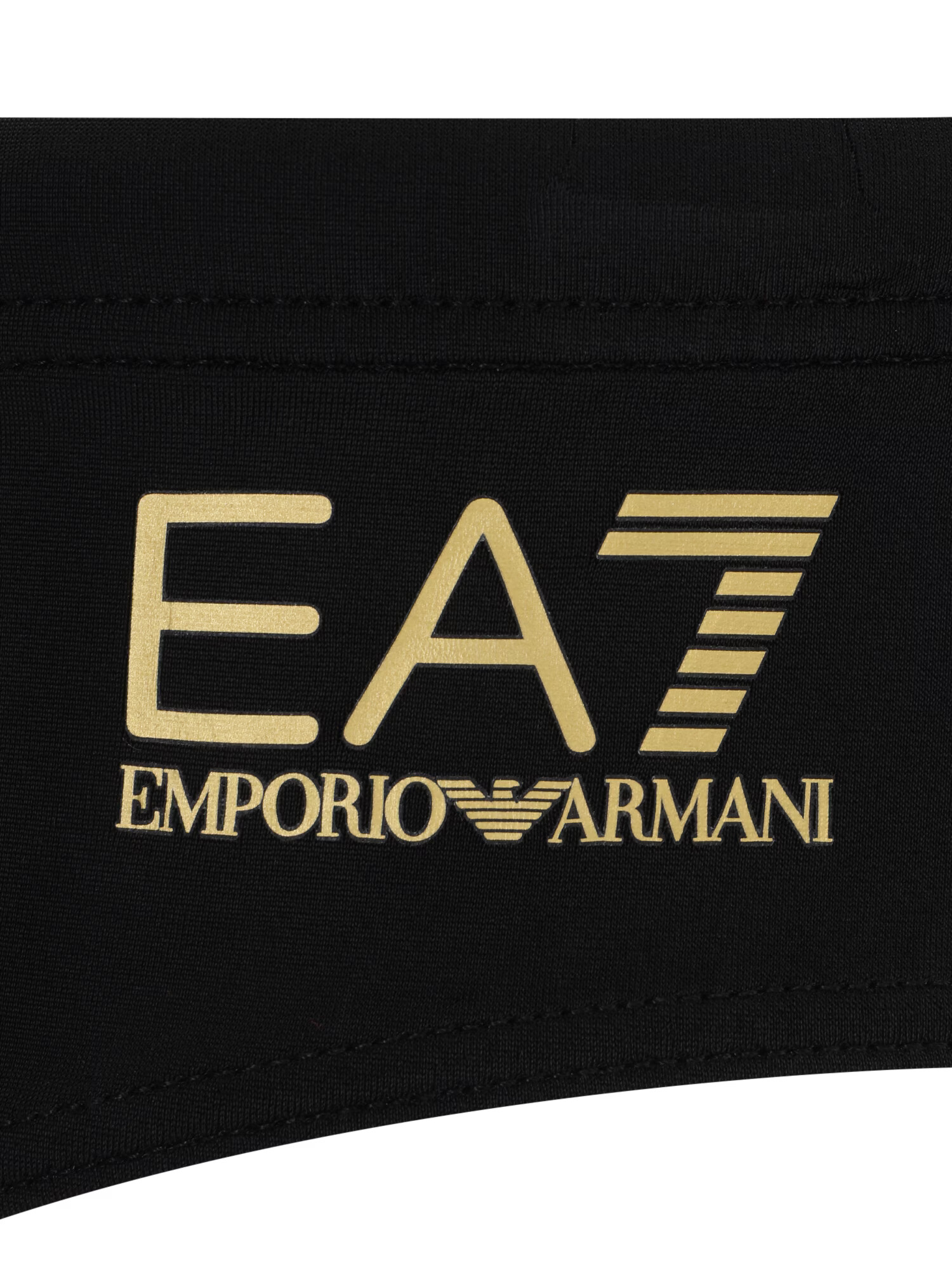 EA7 Emporio Armani Športne spodnjice zlato-rumena / črna - Pepit.si