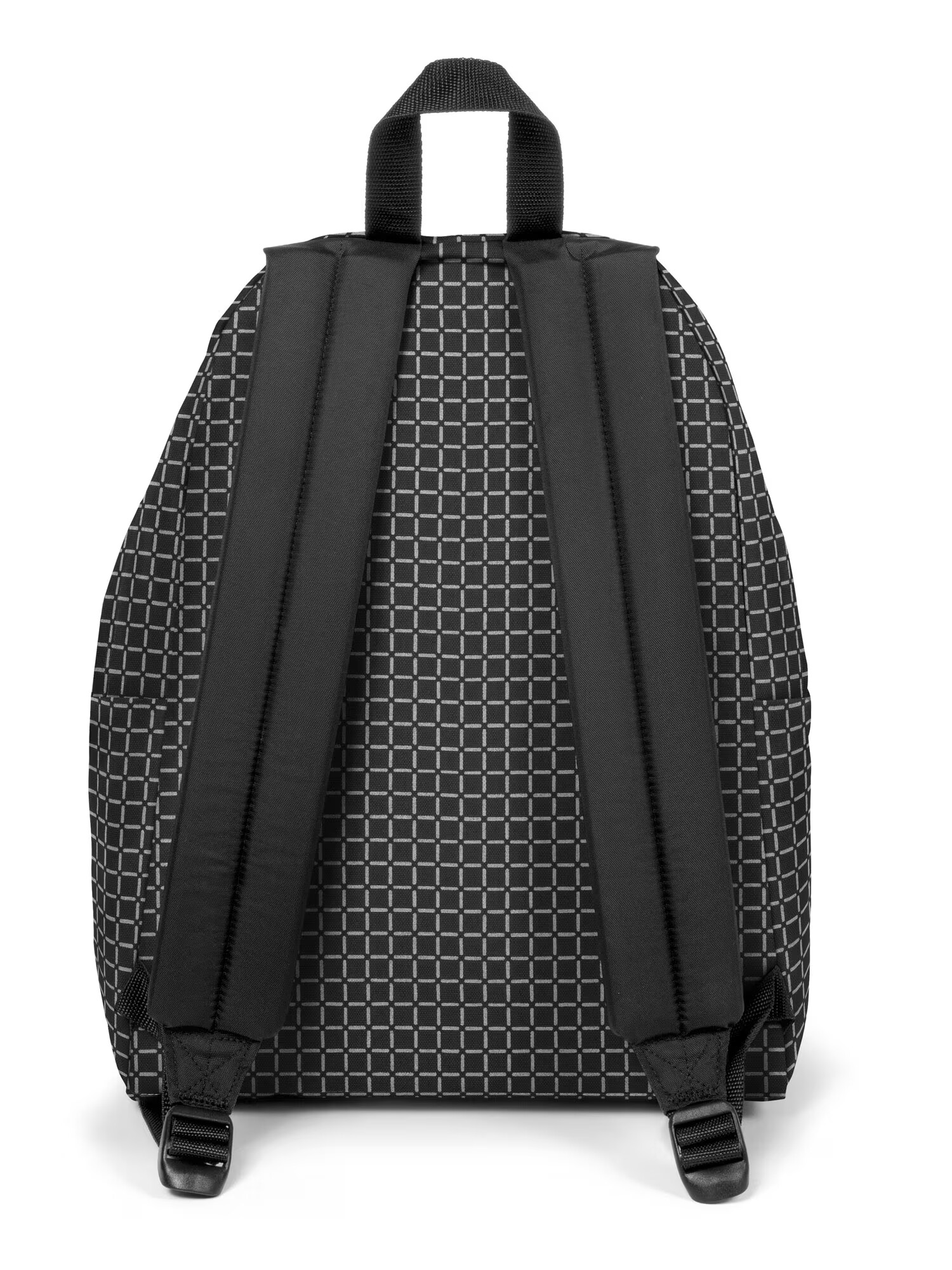 EASTPAK Nahrbtnik 'Padded Pak'r' siva / rdeča / črna / bela - Pepit.si