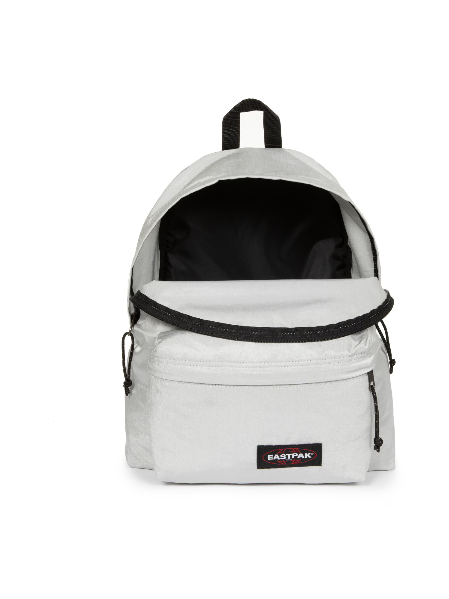 EASTPAK Nahrbtnik 'Padded Pak'R' srebrno-siva / črna - Pepit.si