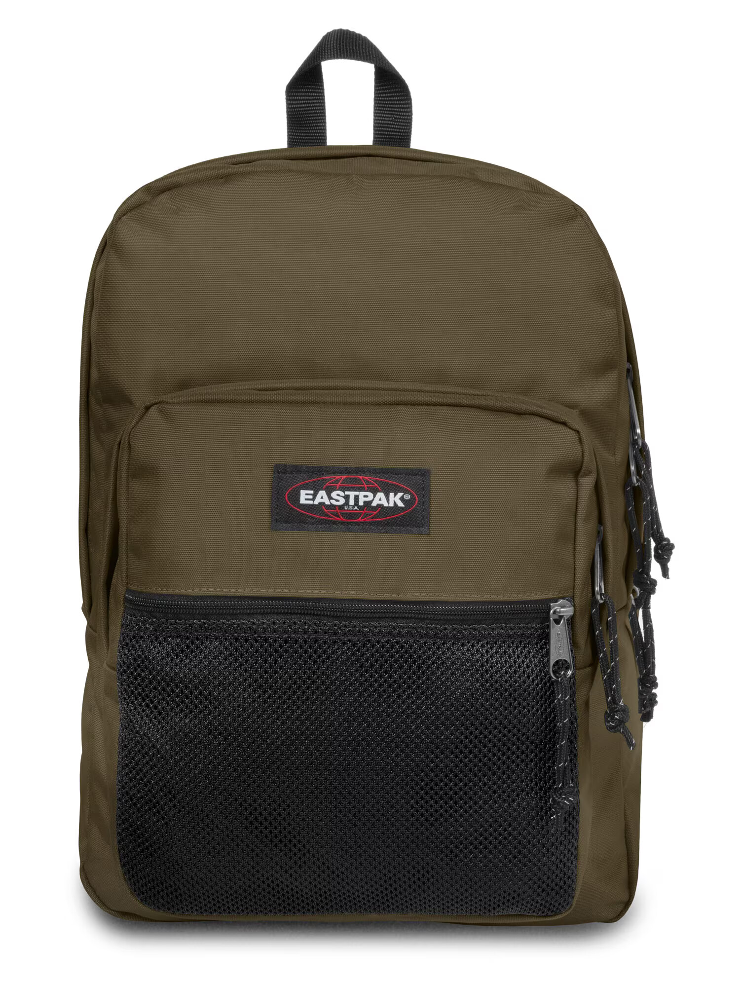 EASTPAK Nahrbtnik 'Pinnacle' oliva / rdeča / črna / bela - Pepit.si