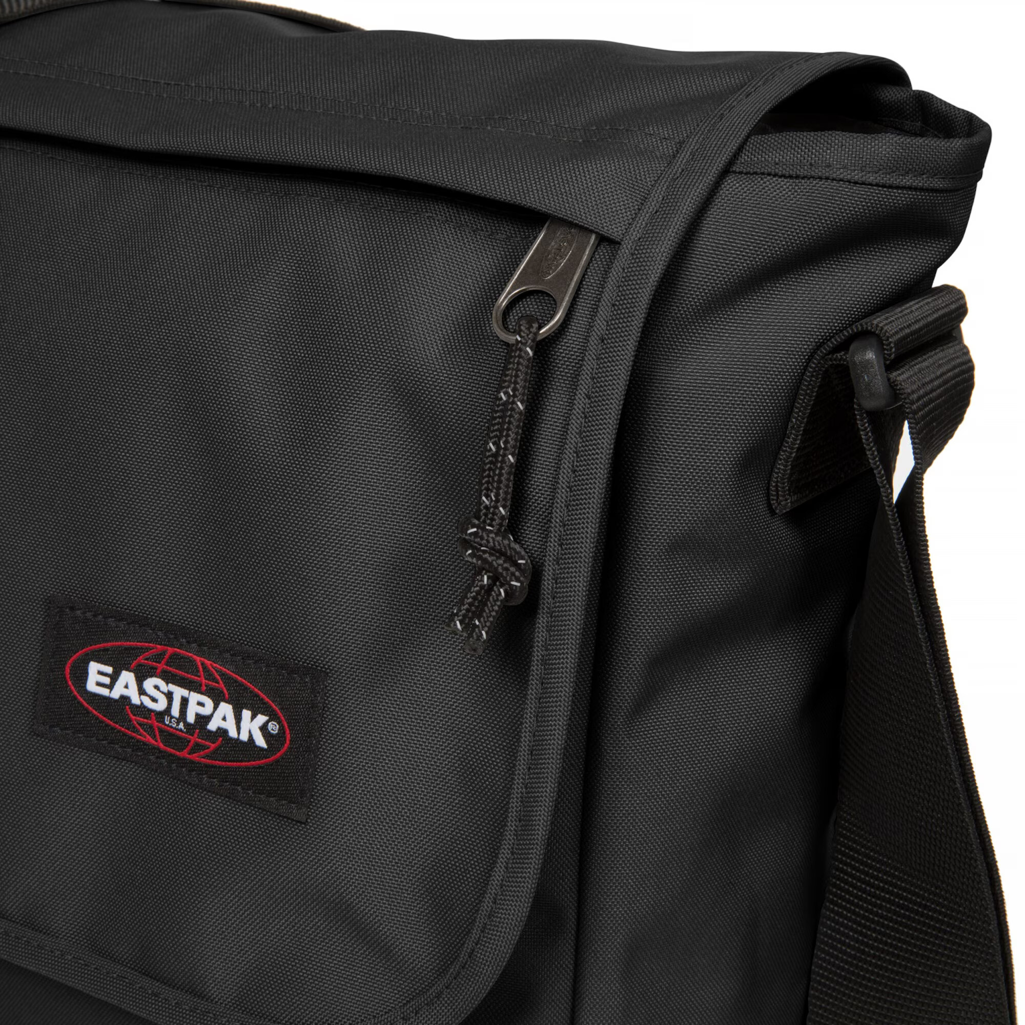 EASTPAK Torba preko telesa burgund / črna / bela - Pepit.si