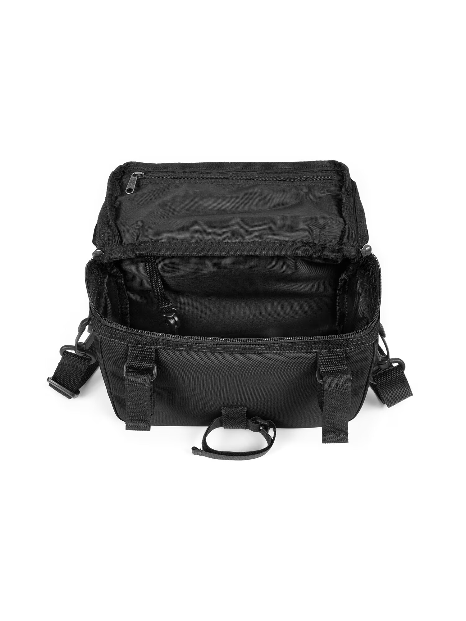 EASTPAK Torba za čez ramo 'AMAN BIKE' črna / bela - Pepit.si