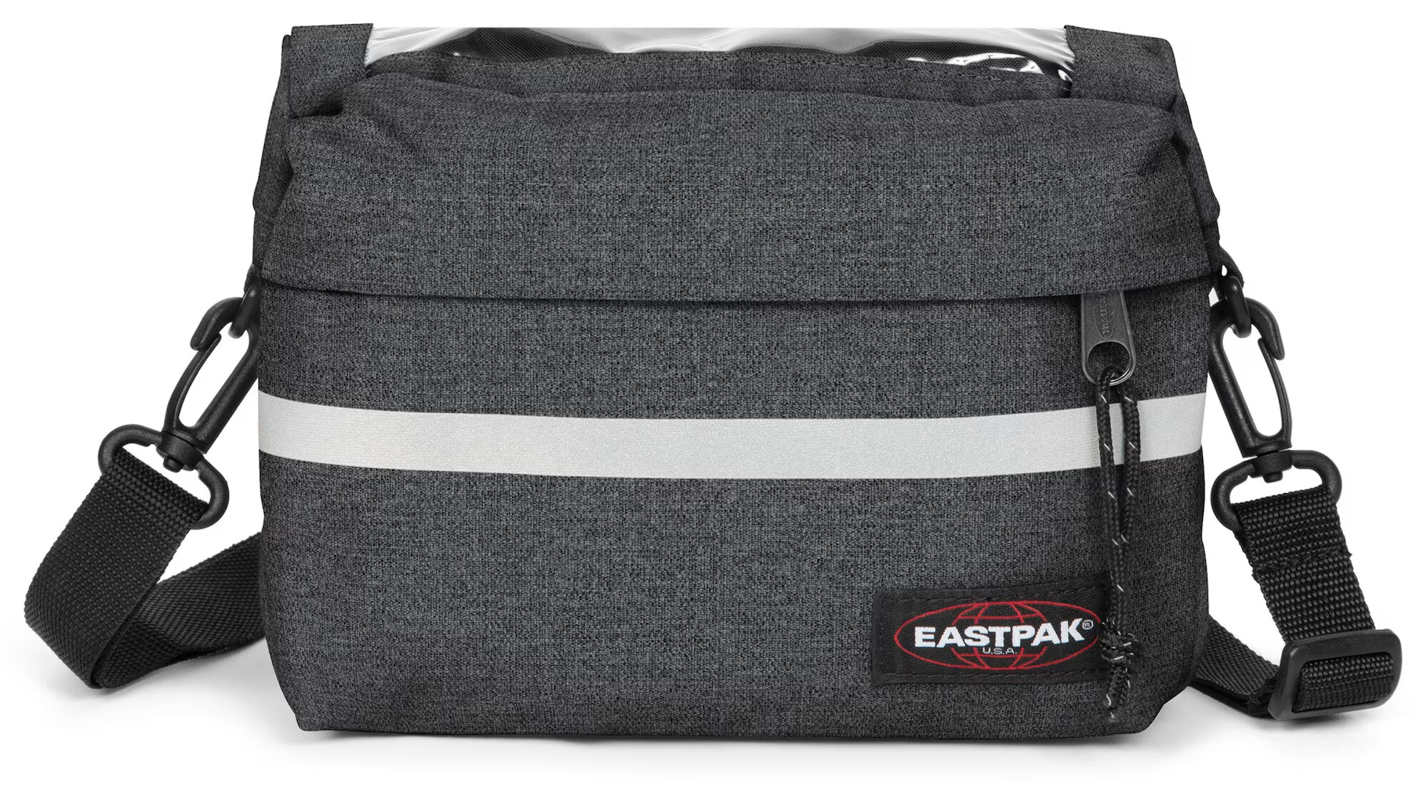 EASTPAK Torba za čez ramo siva / črna - Pepit.si