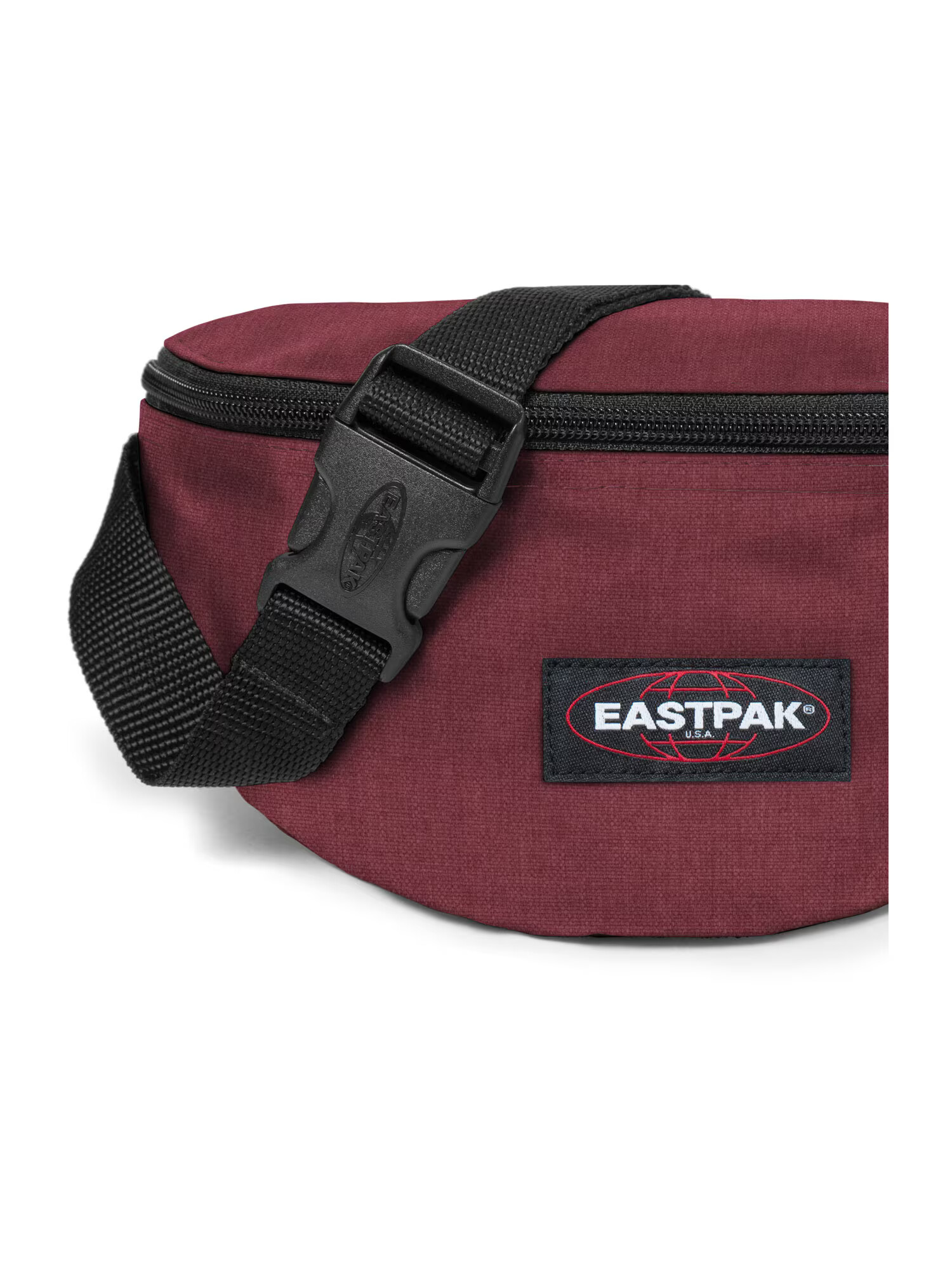 EASTPAK Torbica za okrog pasu 'Springer' rdeča / burgund / črna / bela - Pepit.si