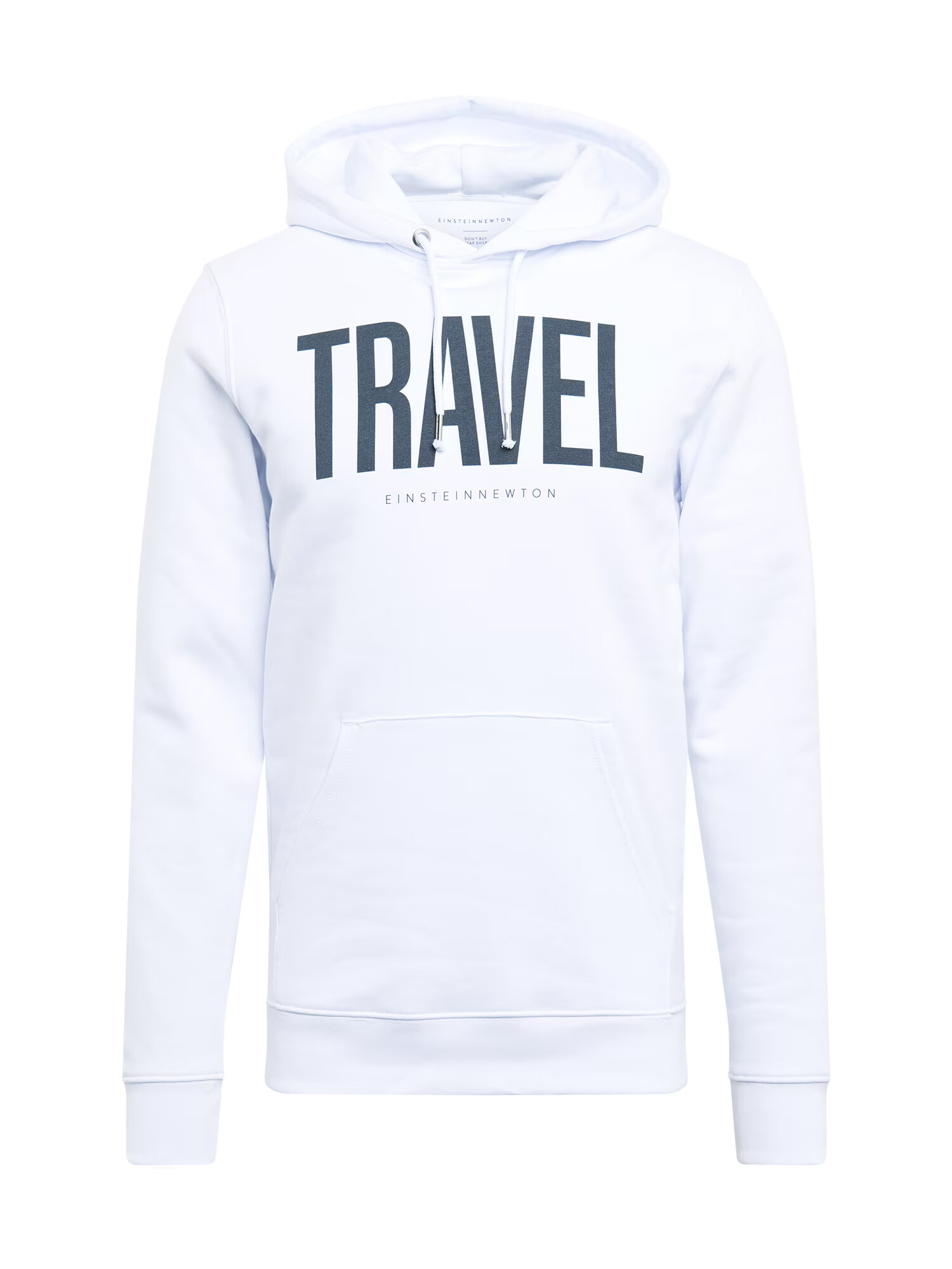 EINSTEIN & NEWTON Sweatshirt 'Travel' bela / temno siva - Pepit.si