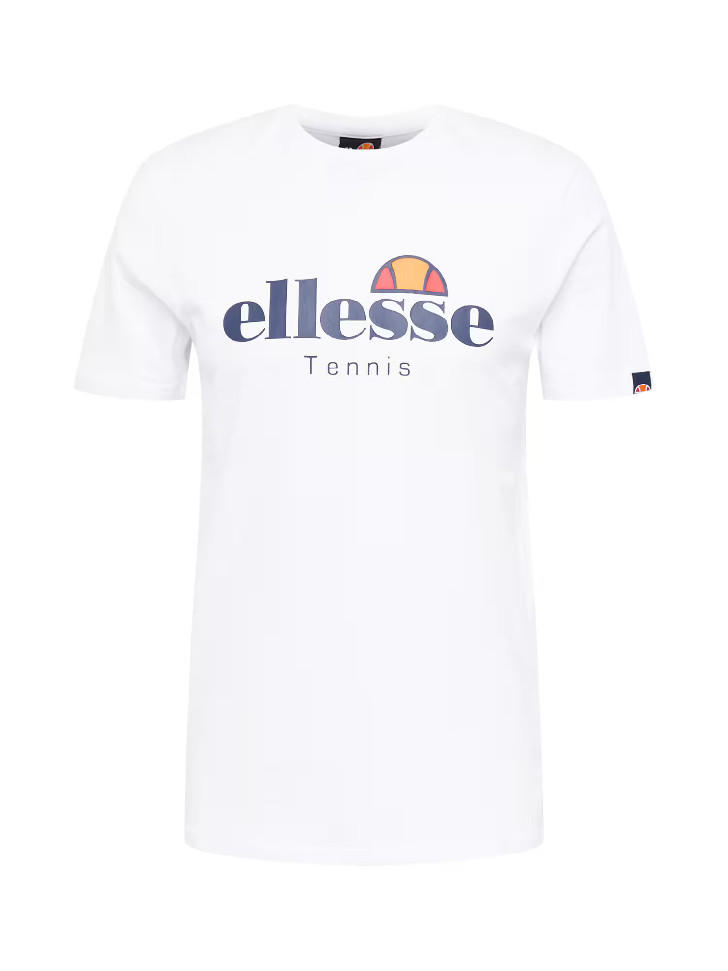 ELLESSE Funkcionalna majica 'Dritto' marine / večbarvno oranžna / bela - Pepit.si