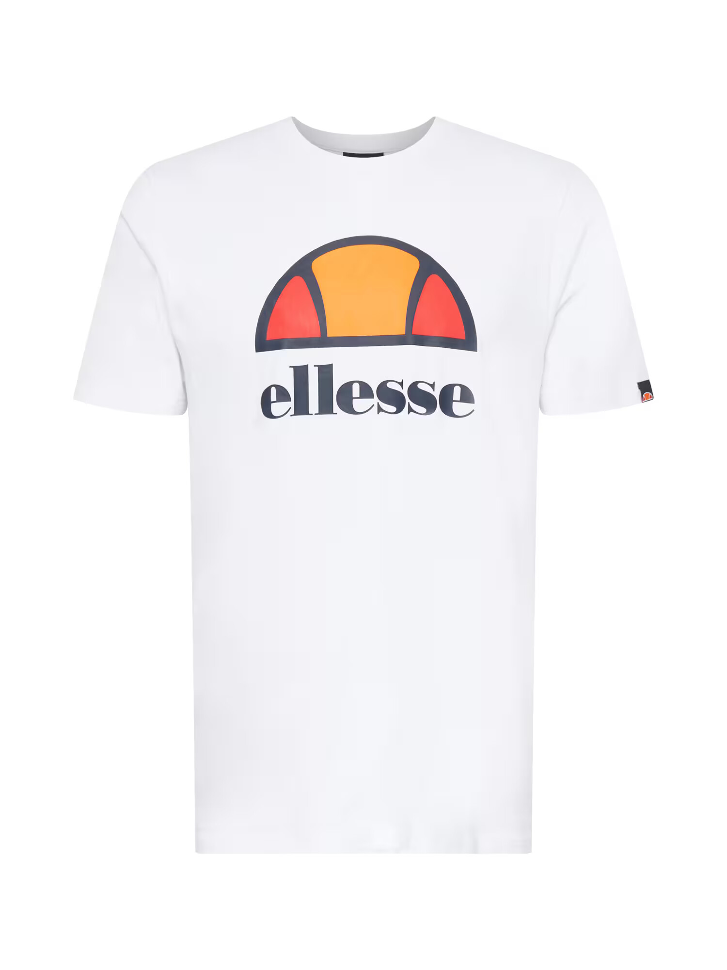 ELLESSE Funkcionalna majica oranžna / bela / rdeča / mornarska - Pepit.si